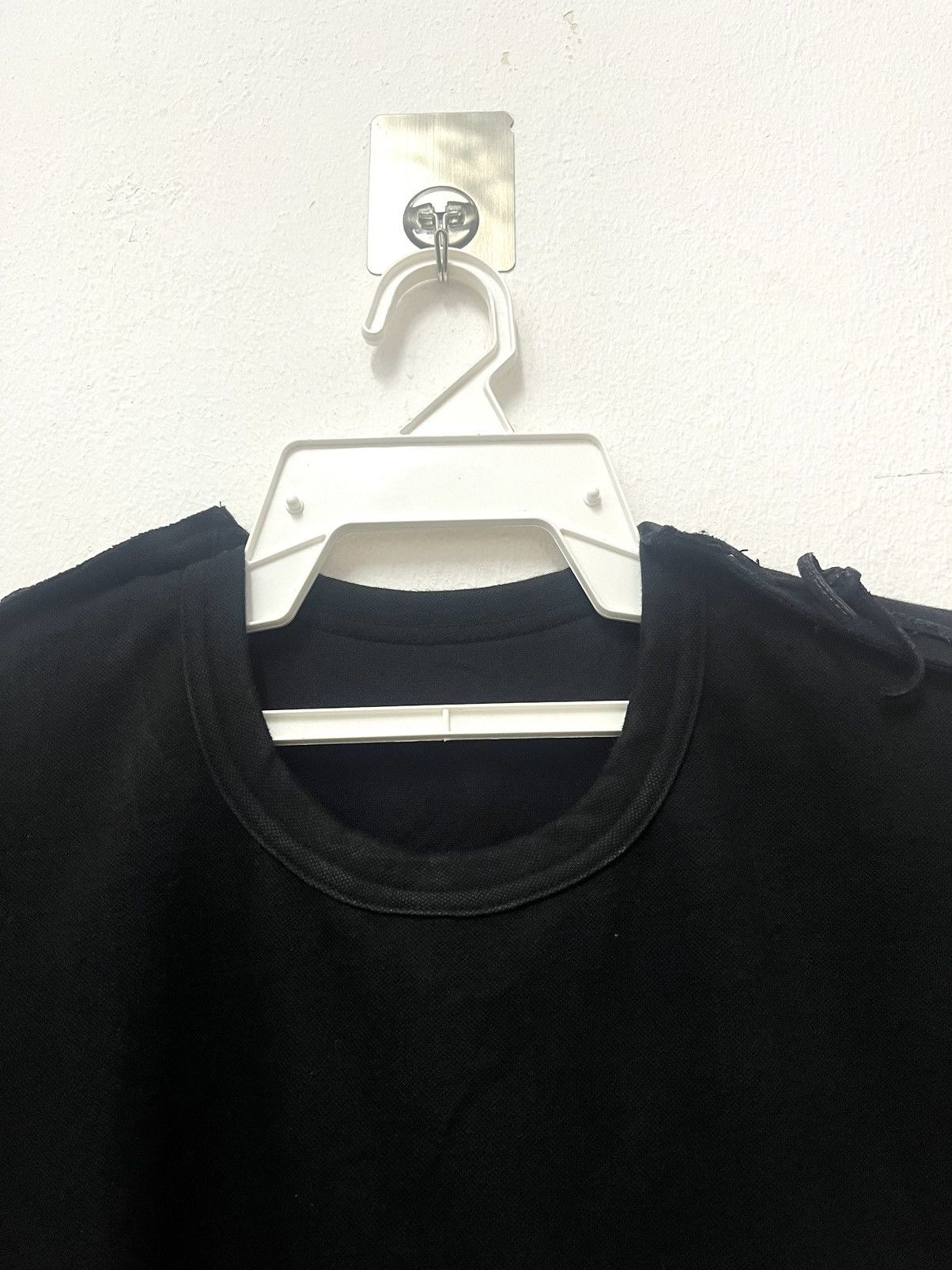 Comme des Garcons × Japanese Brand × Vintage Comme Des Garcons Femme RunWay Black T-shirt Size US S / EU 44-46 / 1 - 2 Thumbnail