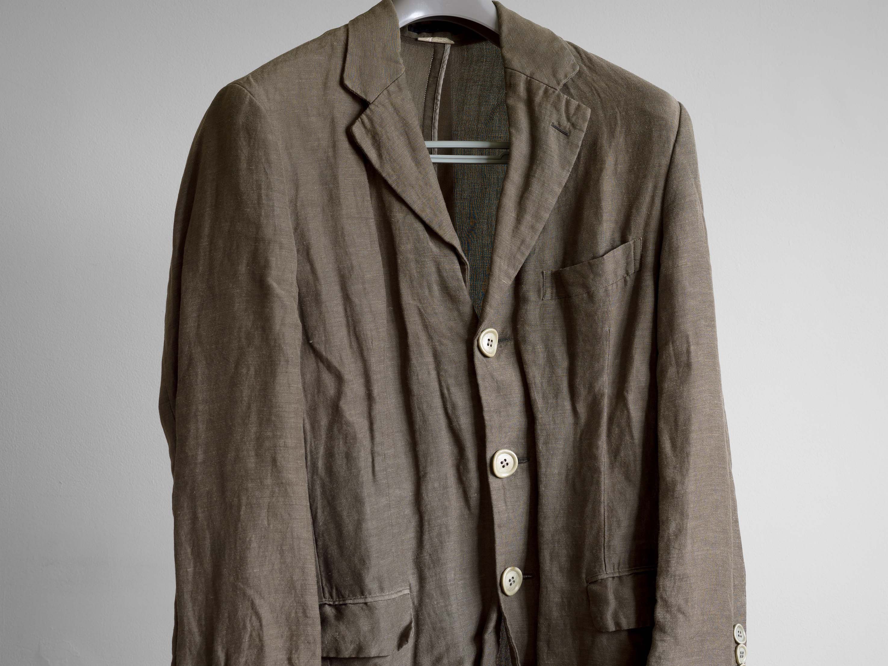 Comme des Garcons Homme Deux SS2012 COMME des GARÇONS HOMME DEUX LINEN BLEND JACKET Size US L / EU 52-54 / 3 - 1 Thumbnail