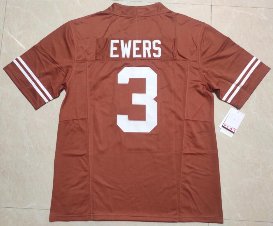 Other Men's Texas Longhorns #3 Quinn Ewers Jersey Size US M / EU 48-50 / 2 - 1 Thumbnail