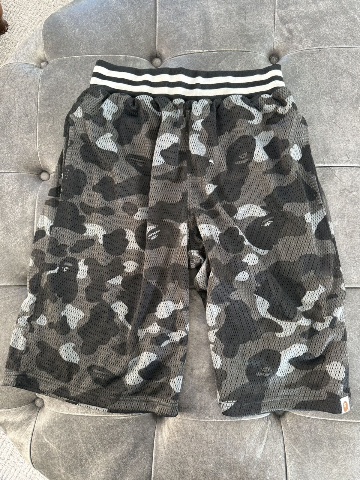 Bape Bape Mesh Basketball Shorts Size US 32 / EU 48 - 1 Thumbnail