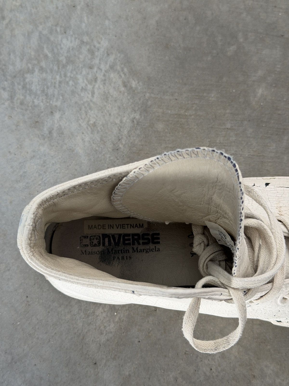 Converse × Maison Margiela *sold Maison margiela x converse high tops Size US 6 / EU 39 - 9 Thumbnail
