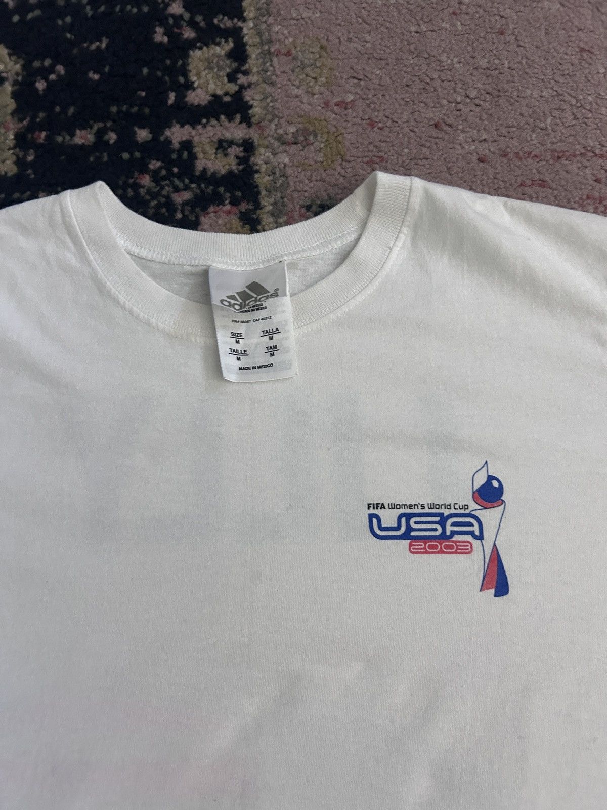 Adidas Vintage 2003 FIFA Women's World Cup USA Adidas Shirt Size M / US 6-8 / IT 42-44 - 2 Thumbnail