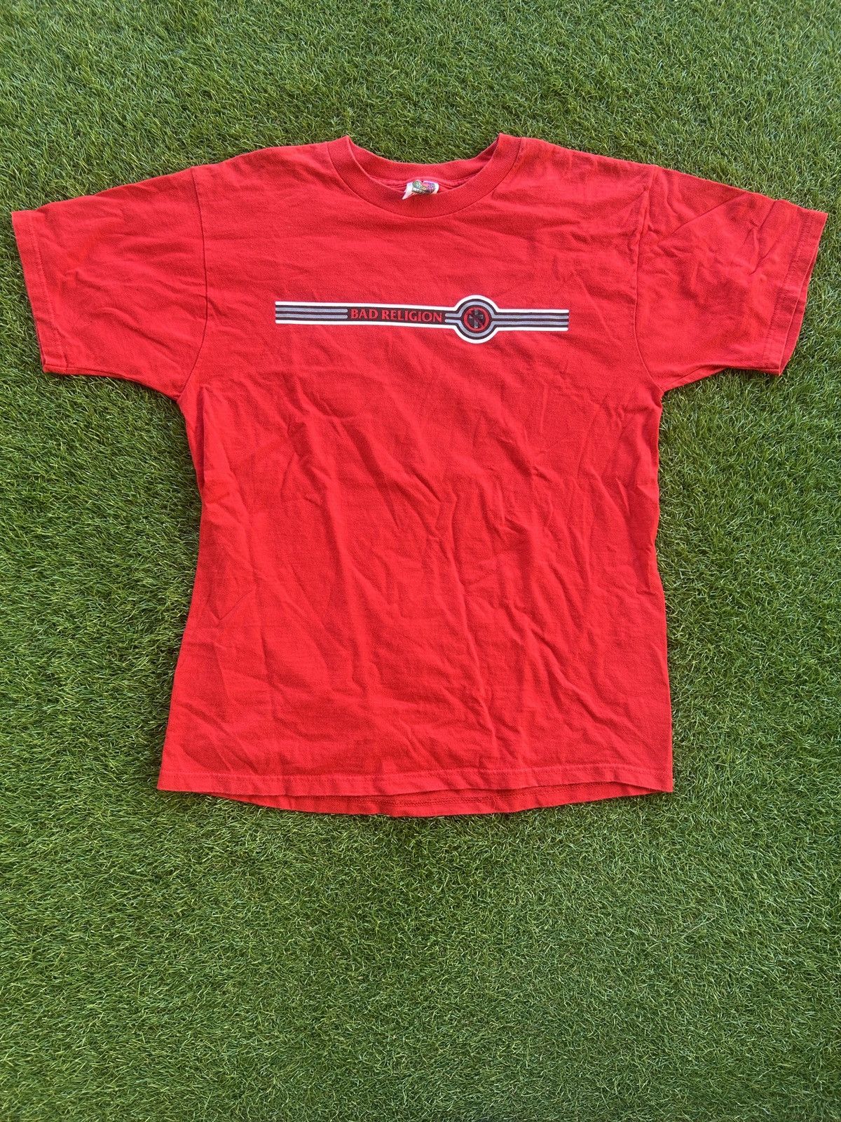 Band Tees Vintage 90s Bad Religion Punk Rock T-Shirt Size US L / EU 52-54 / 3 - 2 Thumbnail
