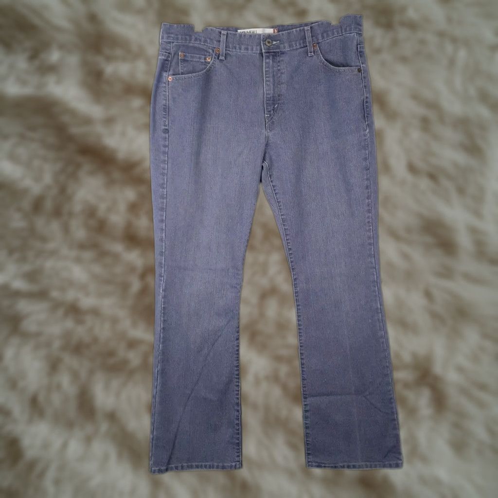 Levi's VINTAGE Levi's 515 Bootcut Denim Jeans Womens 16M Purple 36x32 Levi's 515 Bootcut Jeans Women's 36x32 Purple Size 25" / US 0 / IT 36 - 1 Thumbnail