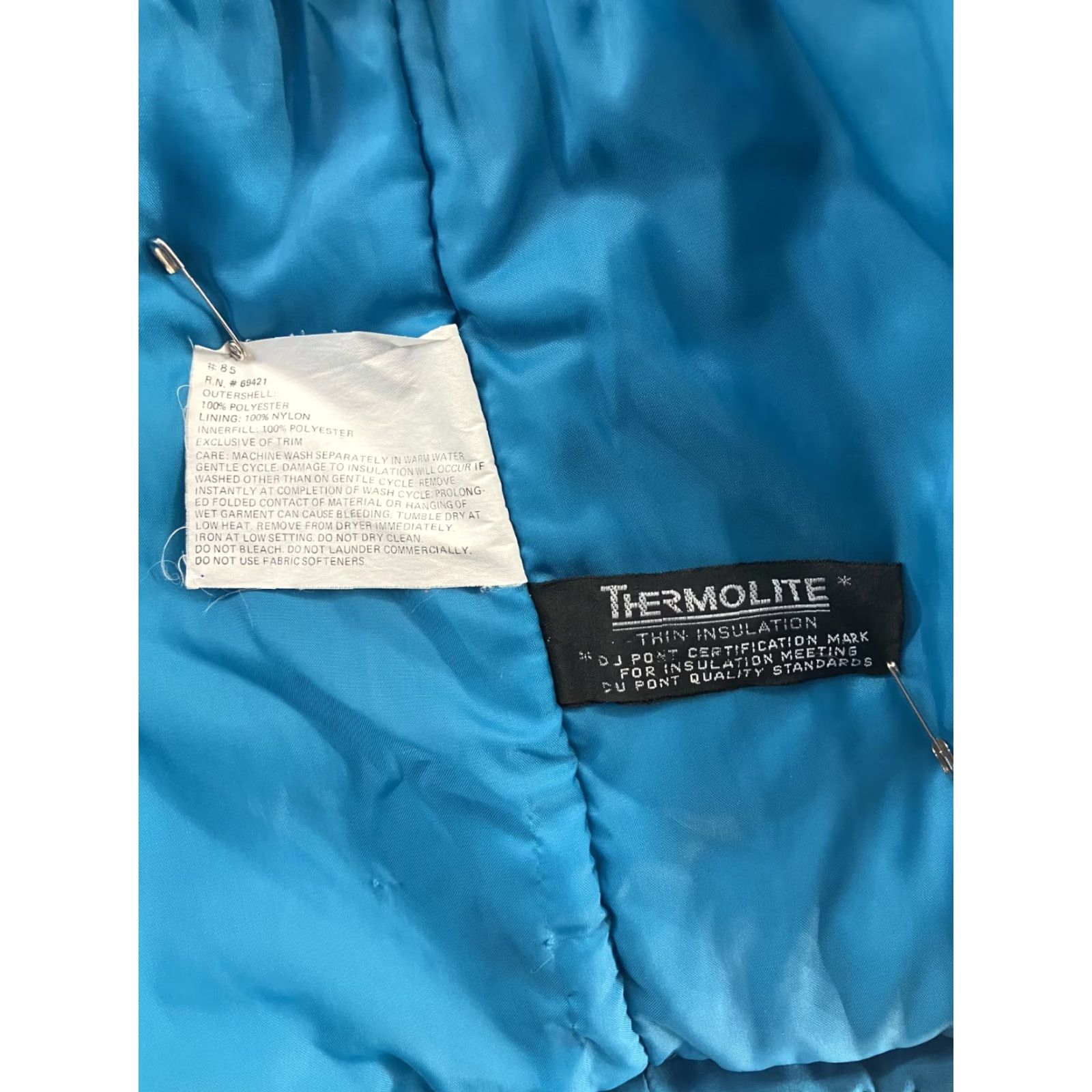 Reebok Reebok Jacket Multicolor Puffer Womens M Sports Logo Full Zip Insulated Winter Casual Ski Weather 90s? Size M / US 6-8 / IT 42-44 - 4 Thumbnail