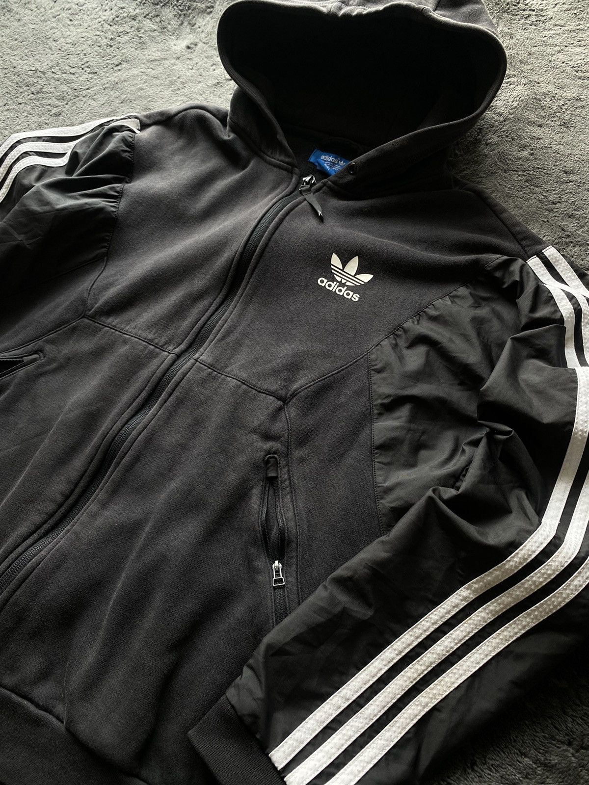 Adidas Adidas Trefoil Teorado FZ Hoodie Size US L / EU 52-54 / 3 - 5 Thumbnail