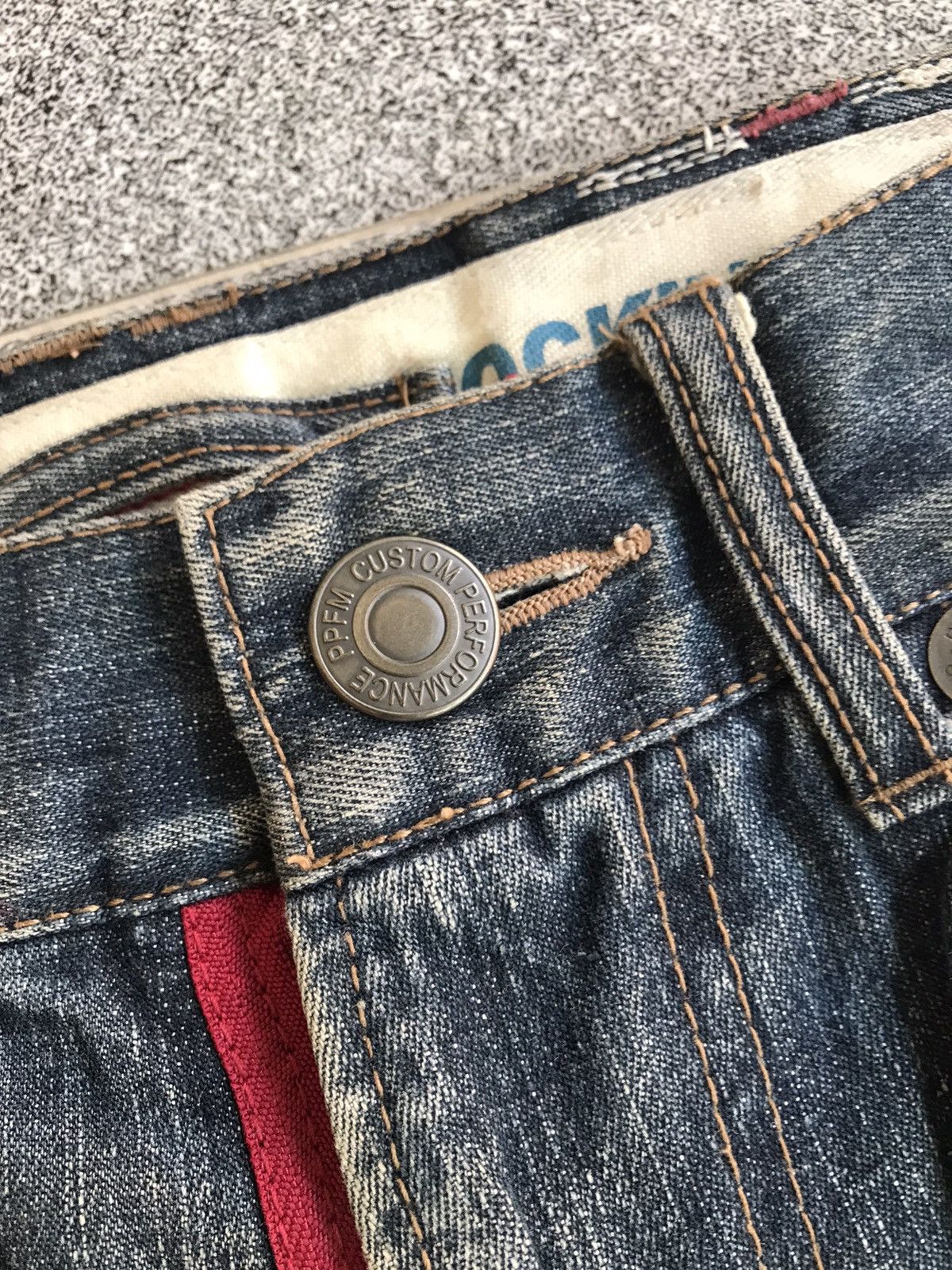 If Six Was Nine × Japanese Brand × PPFM 20th Anniversarry PPFM Denim Pants Size US 32 / EU 48 - 6 Thumbnail