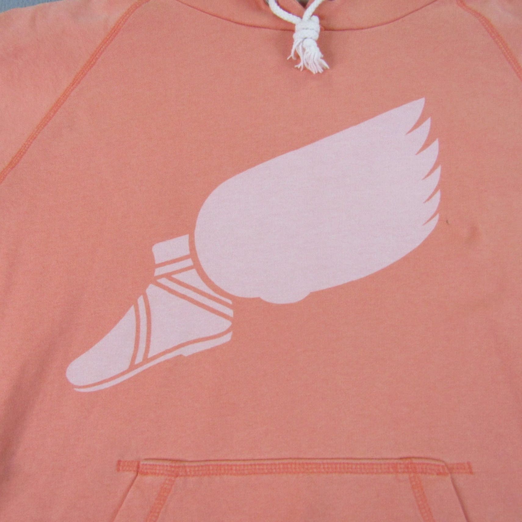 Nike VINTAGE Nike Women's Hoodie Pullover Sweatshirt Large Pink Activewear Sports 90s Size L / US 10 / IT 46 - 6 Thumbnail