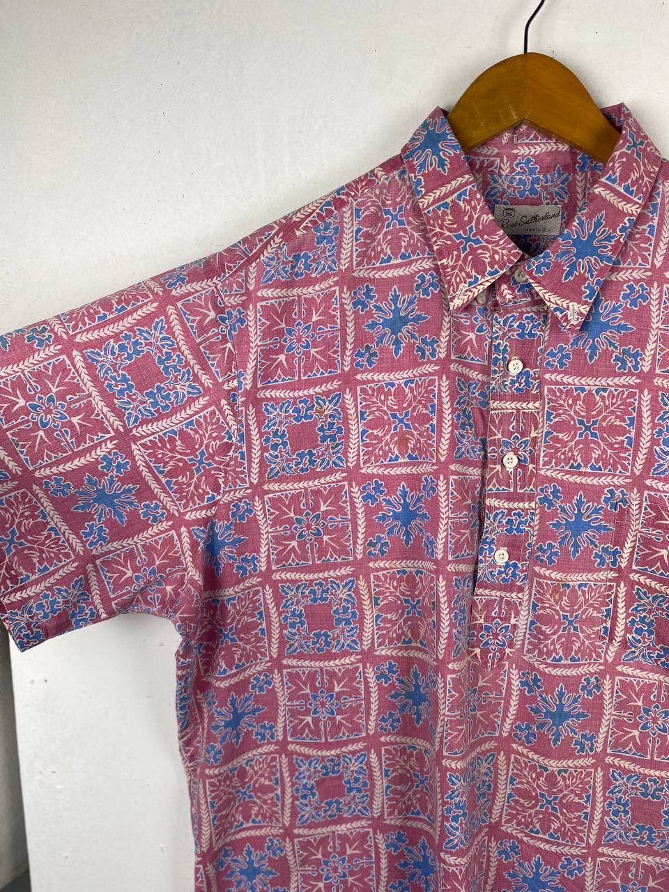 Vintage ross southernland hawaiian polo tee nice design Size US XXL / EU 58 / 5 - 3 Thumbnail