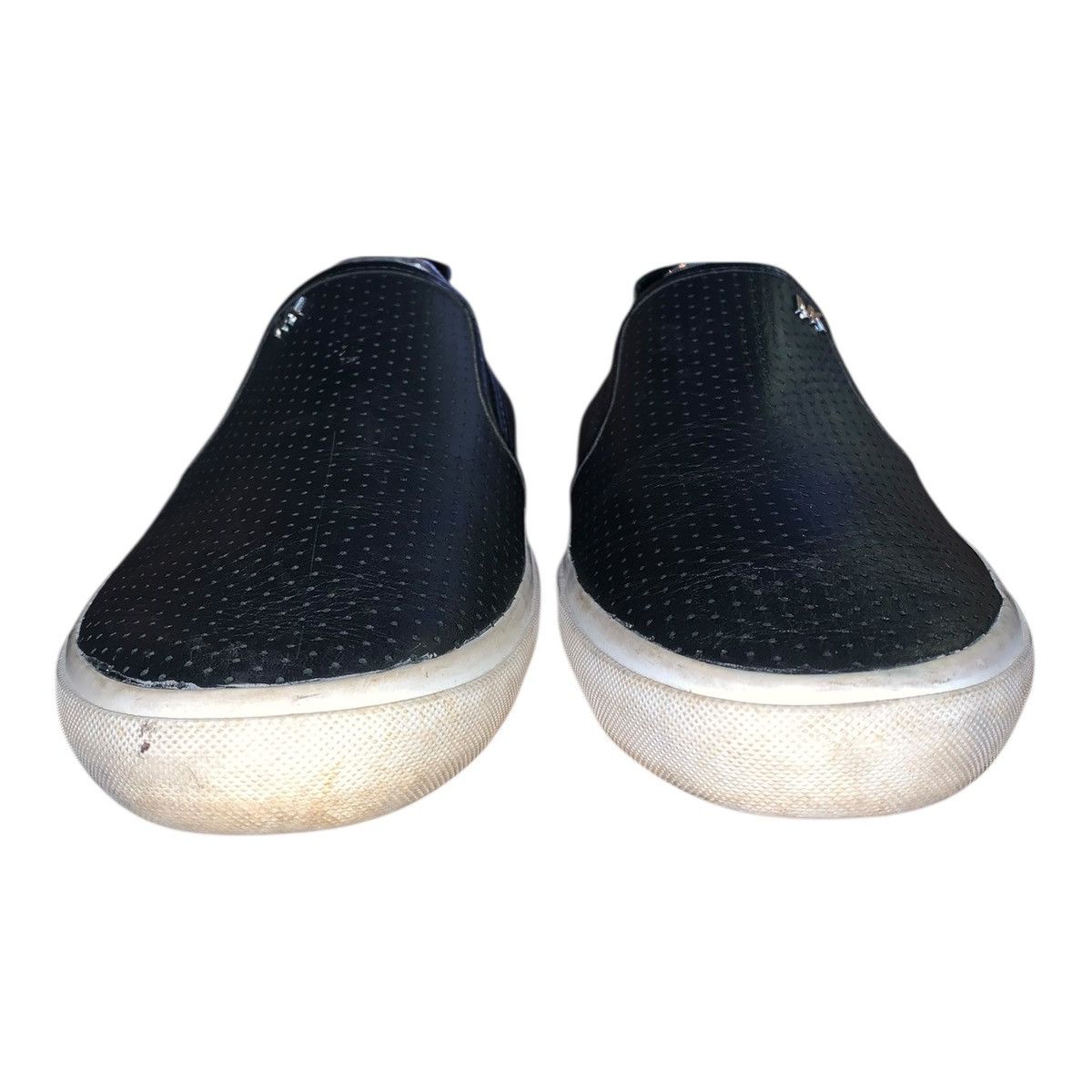 Michael Kors Women's Michael Kors MK Black Leather Slip-On Shoes Size US 9.5 / IT 39.5 - 6 Thumbnail