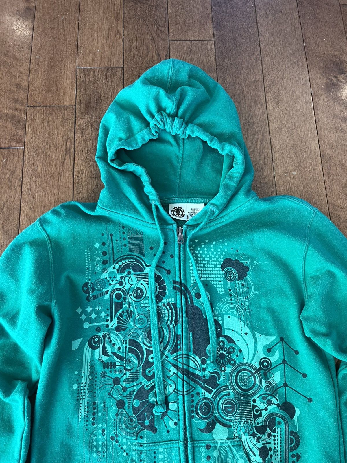 Element Y2k element zip up hoodie Size M / US 6-8 / IT 42-44 - 1 Thumbnail