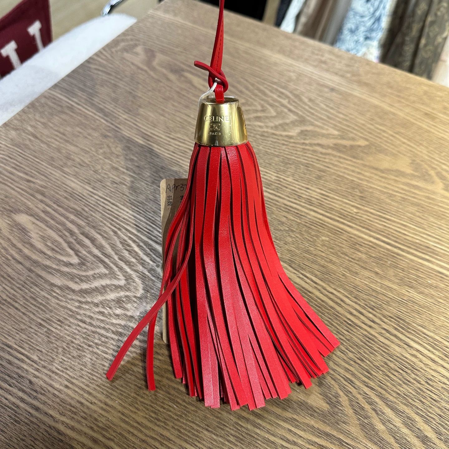 Celine Celine apr371 Slogan Tassel Bag Charm Size ONE SIZE - 2 Thumbnail
