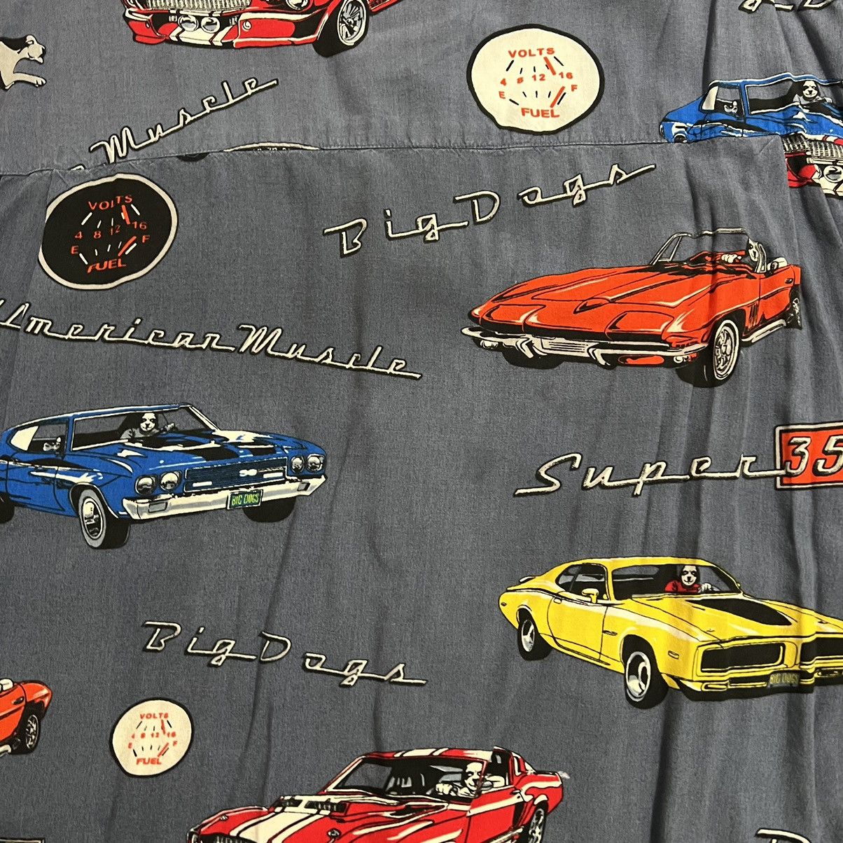Big Dogs × Vintage Vintage Big Dogs Hot Rod Button Up Size US XL / EU 56 / 4 - 7 Thumbnail