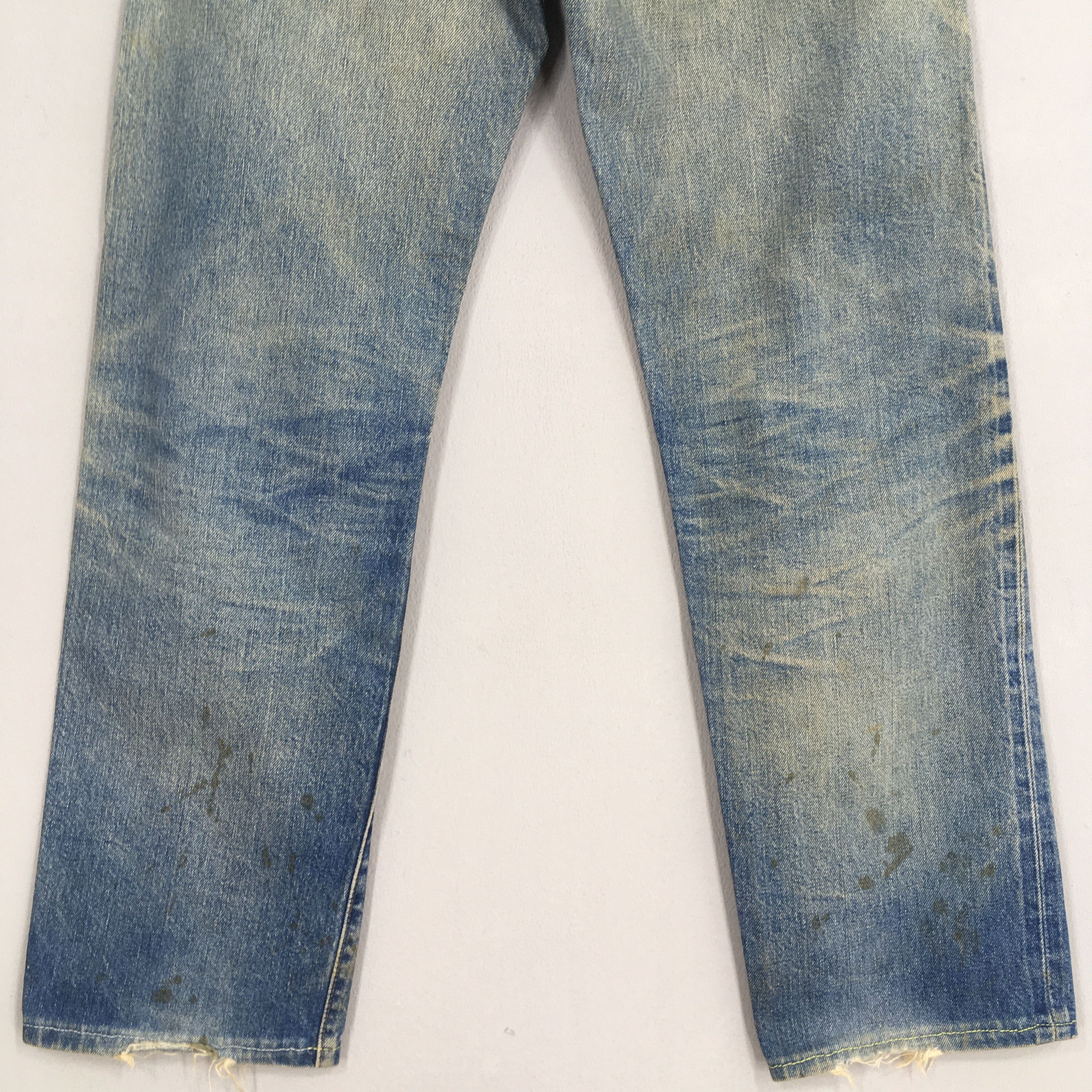 Levi's Size 27x30 Vintage Levi's 501 Big E Redline Blue Jeans S1915 Size 27" / US 4 / IT 40 - 11 Thumbnail