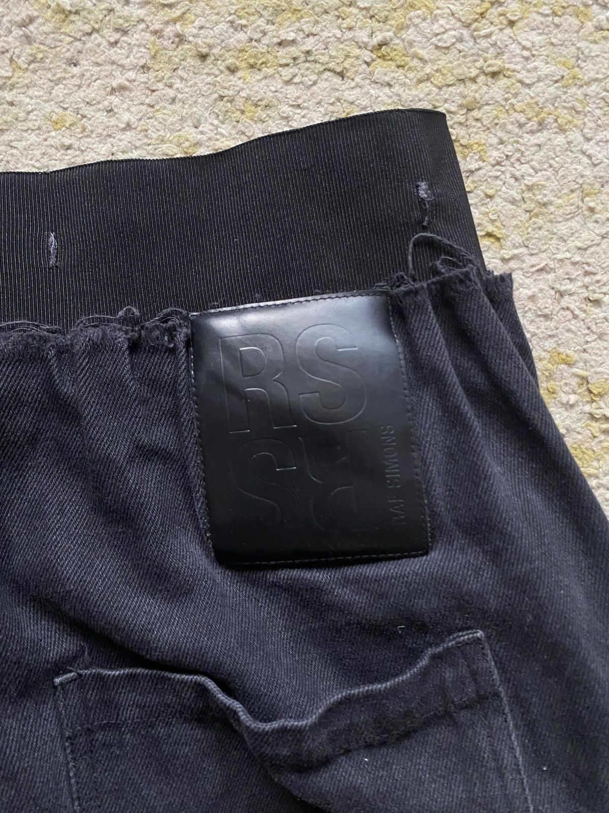 Raf Simons Raf Simons A/W22 Big Denim Pants with Elastic Size US 32 / EU 48 - 4 Thumbnail