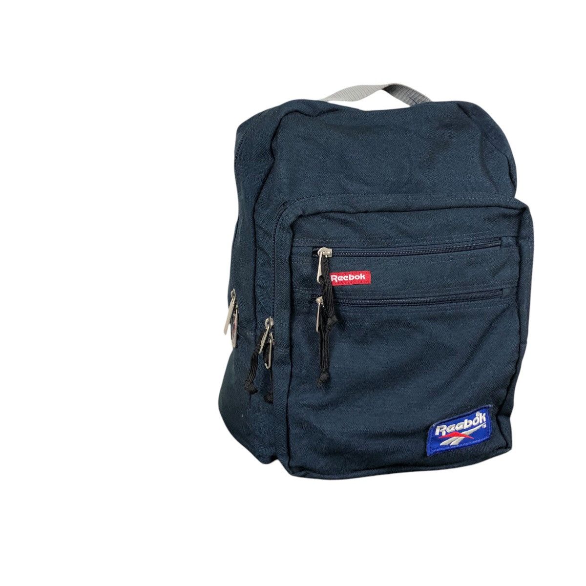 Japanese Brand 📌Vintage Back Pack Reebok Big Logo Size ONE SIZE - 2 Thumbnail