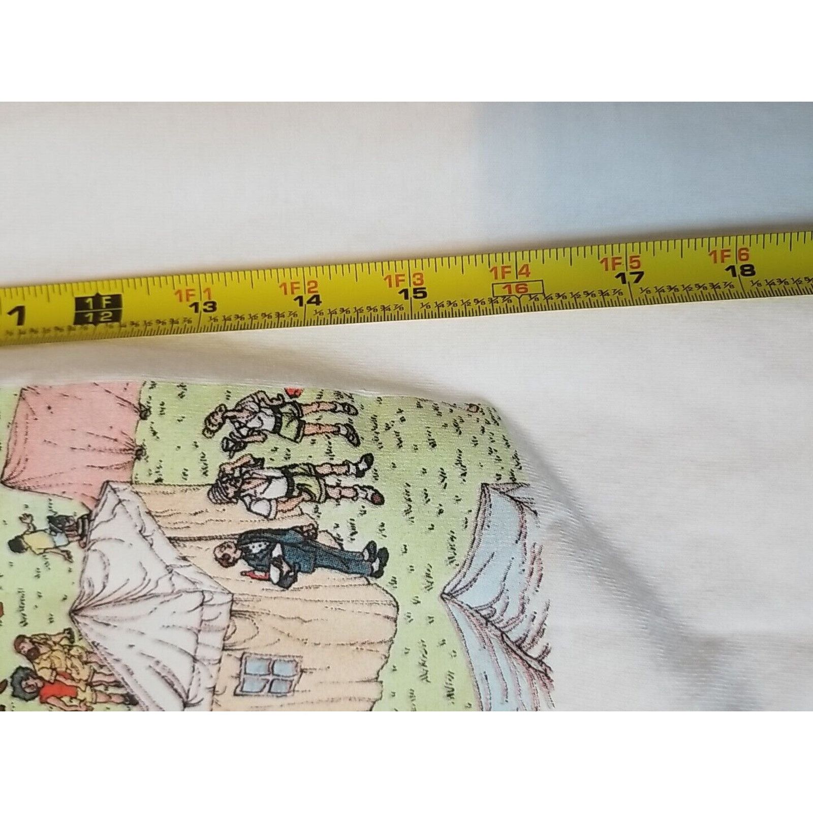 Vintage VTG Where's Waldo Long Sleeve White T-Shirt Mens Extra Large Size US XL / EU 56 / 4 - 11 Thumbnail