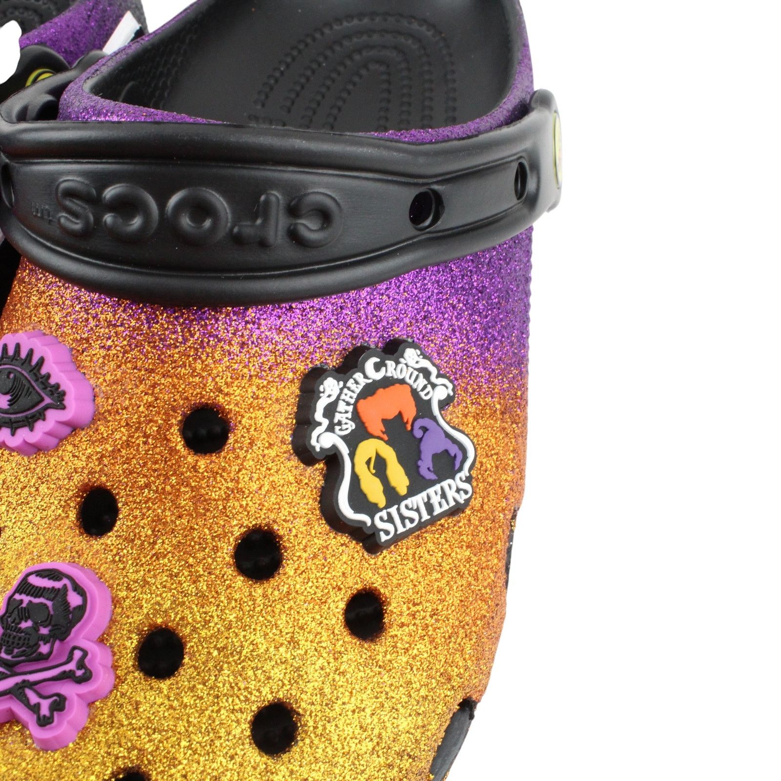 Crocs New Size Womens 7 / Mens 5 Disney Hocus Pocus Sparkle Crocs Size US 7 / IT 37 - 4 Thumbnail