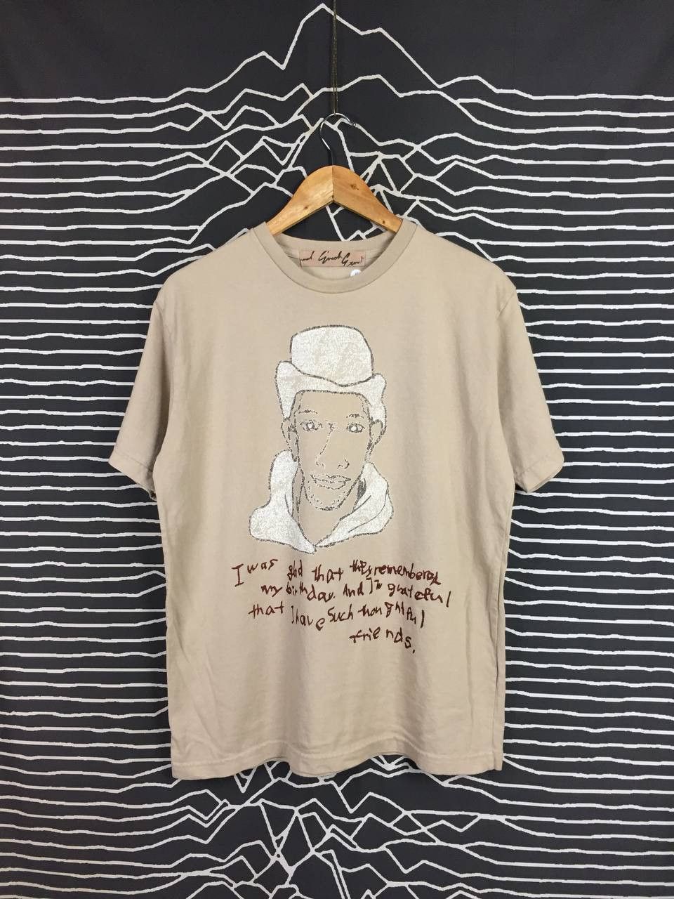 Japanese Brand Enoch Eternal Made In Japan Grateful Friends Quote Tee Size US L / EU 52-54 / 3 - 2 Thumbnail