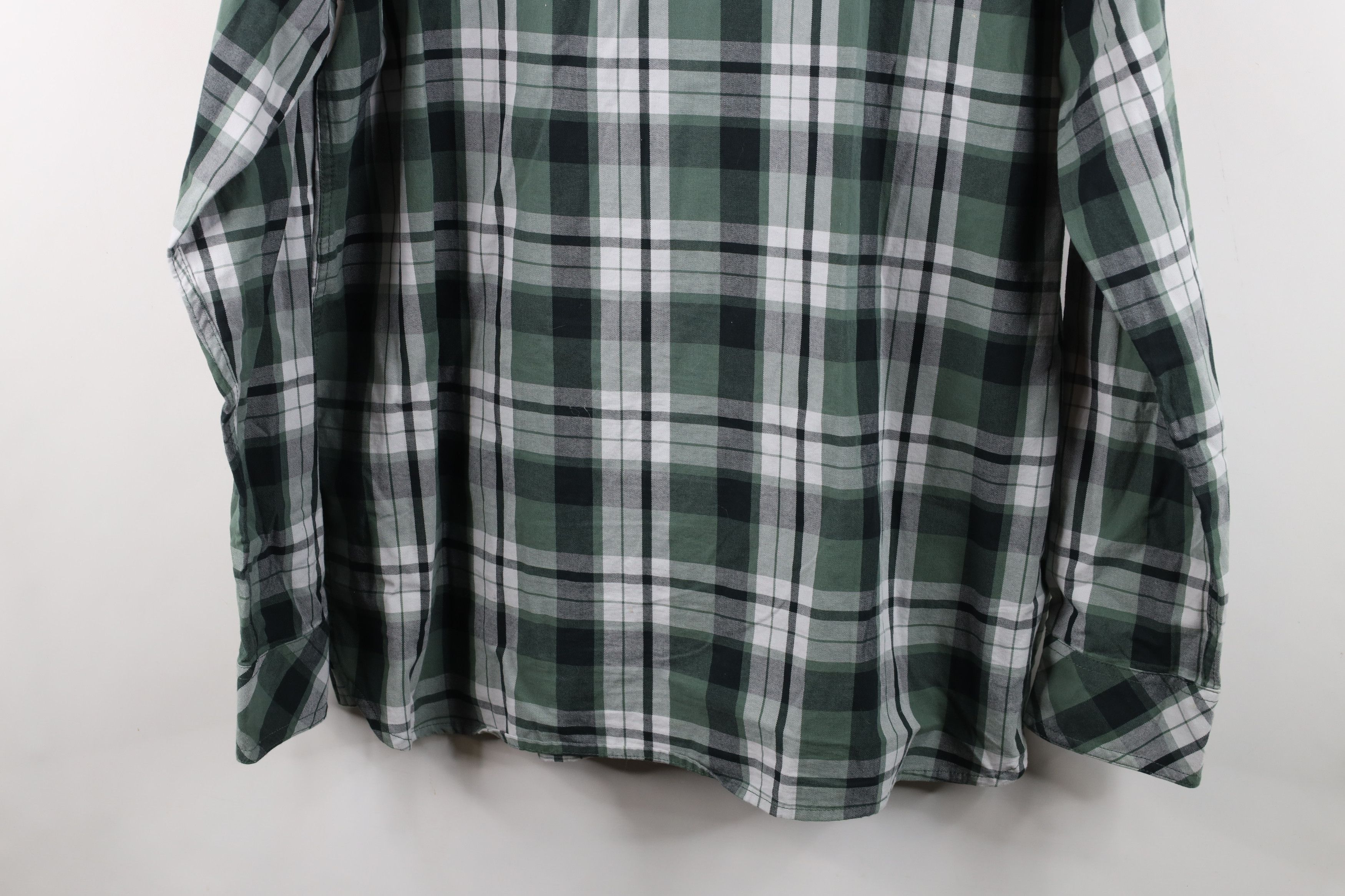 Vintage 5.11 Tactical Series Pocket Flannel Snap Button Shirt Plaid Size US L / EU 52-54 / 3 - 14 Thumbnail