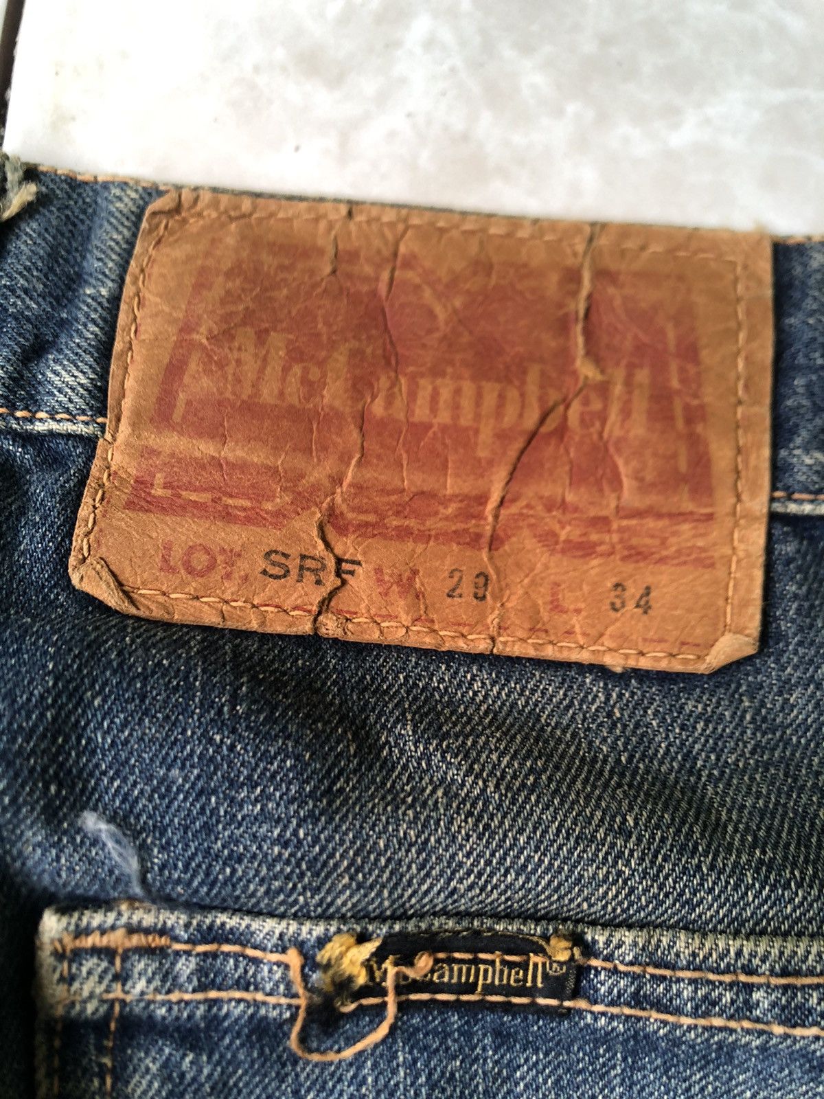 Designer × Japanese Brand × Vintage 🔥 Designer McCampbell Bootcut Denim Size US 28 / EU 44 - 14 Thumbnail