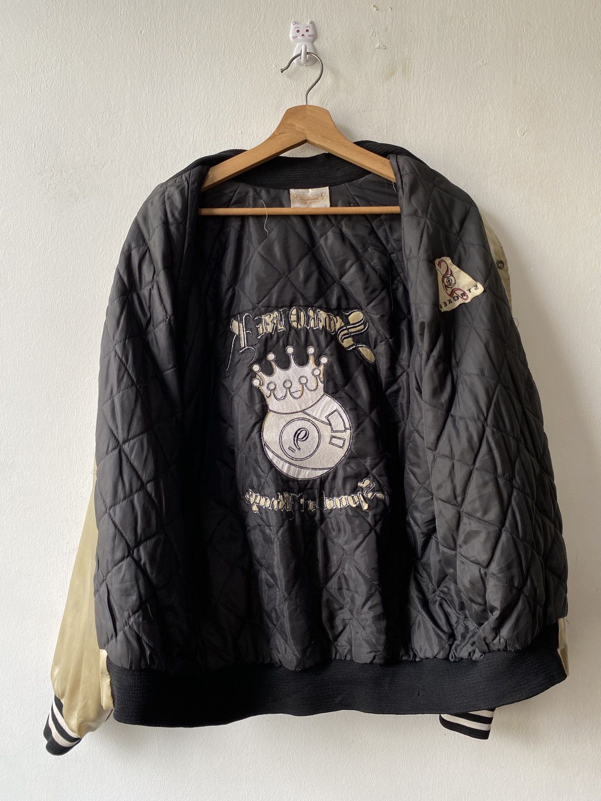 Auburn Sportswear × Vintage 1980s - Vintage Stroker 9 Sport Of King Distressed Jacket Size US L / EU 52-54 / 3 - 12 Thumbnail