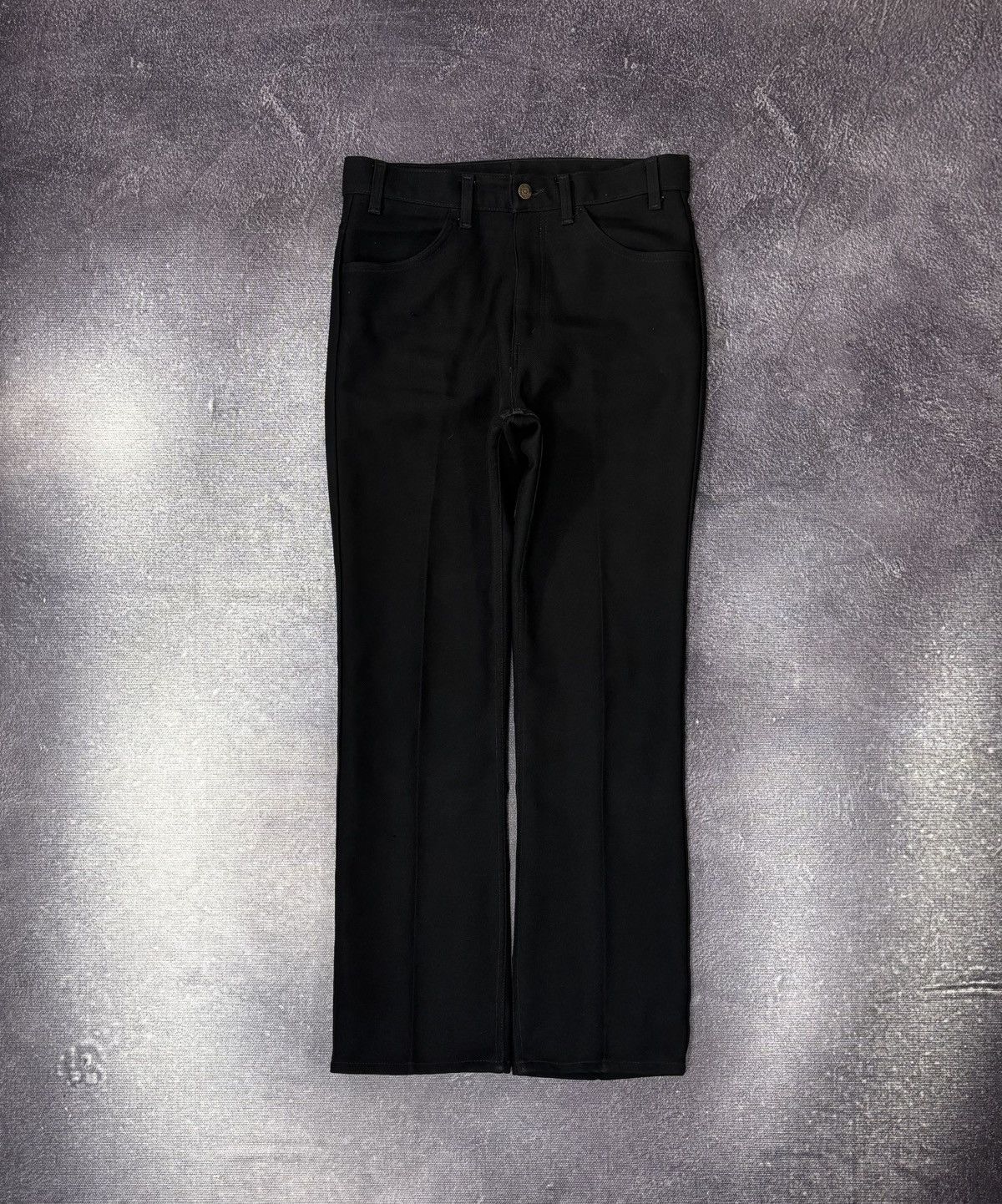 Levi's Vintage Levi’s Dacron Polyester Black Gold Tab Pants Jeans Size US 33 - 1 Thumbnail