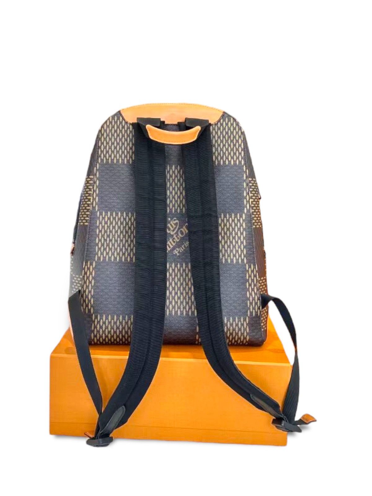 Louis Vuitton × Nigo Louis Vuitton × Nigo Giant Damier Campus Backpack Size ONE SIZE - 3 Thumbnail