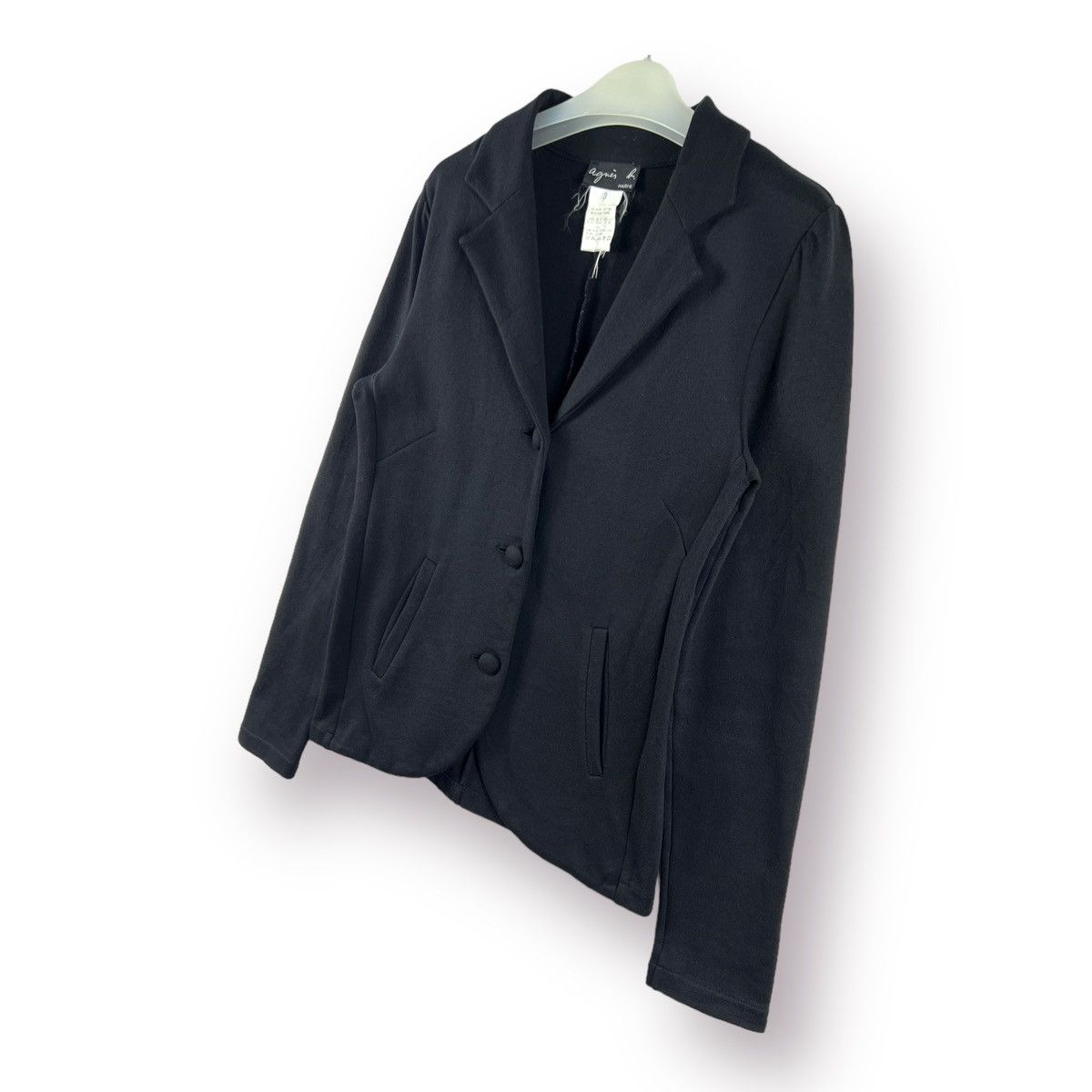 agnes b. 🔥 Agnes B Paris Soft Cotton Jacket Size S / US 4 / IT 40 - 2 Thumbnail