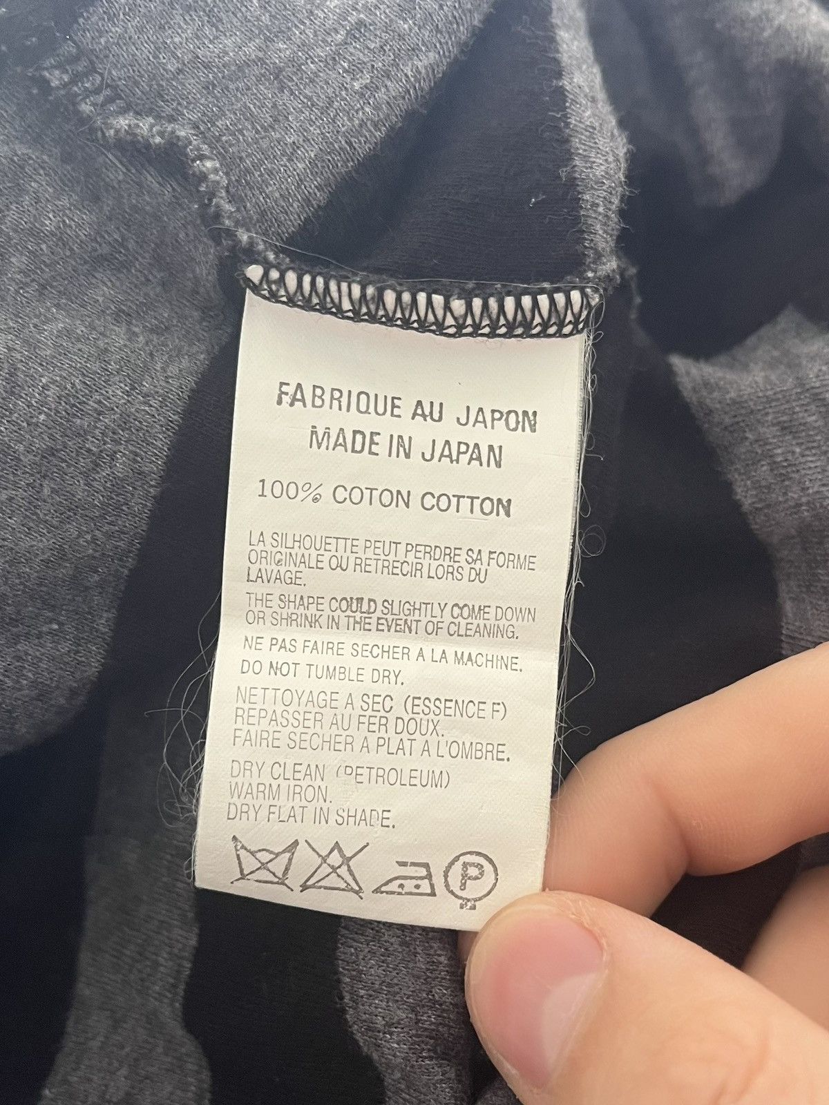 Yohji Yamamoto Yohji Yamamoto Pour Homme Striped T-Shirt Size US L / EU 52-54 / 3 - 4 Thumbnail