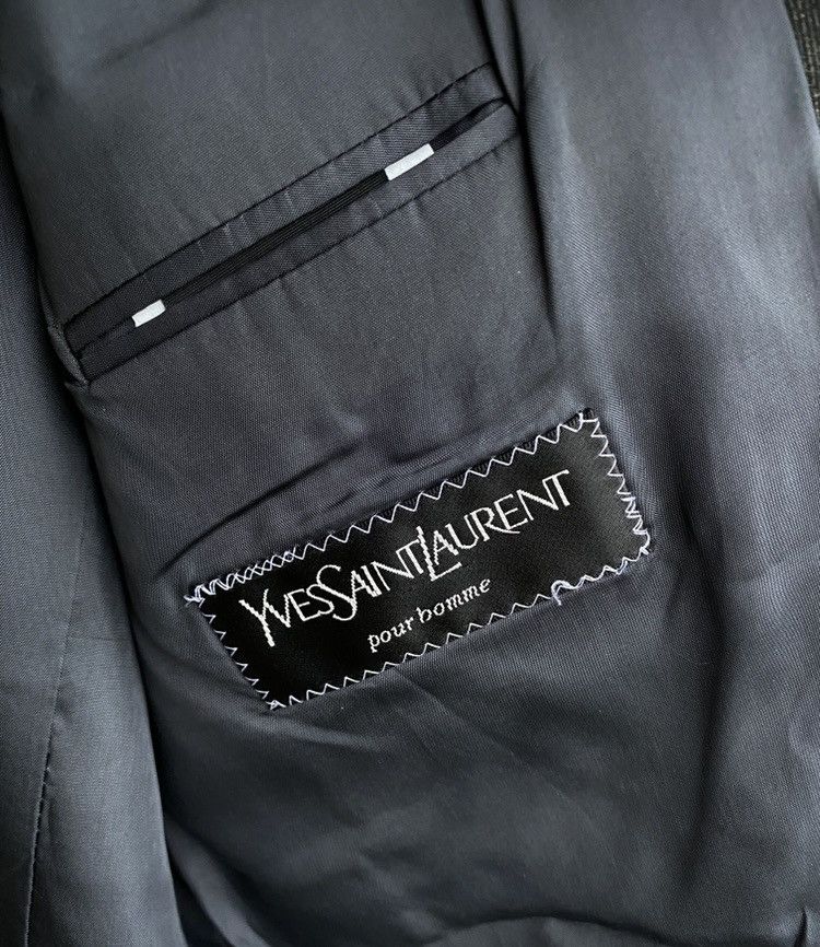 Yves Saint Laurent YSL Blazer Grey YSL Jacket Size US L / EU 52-54 / 3 - 4 Thumbnail