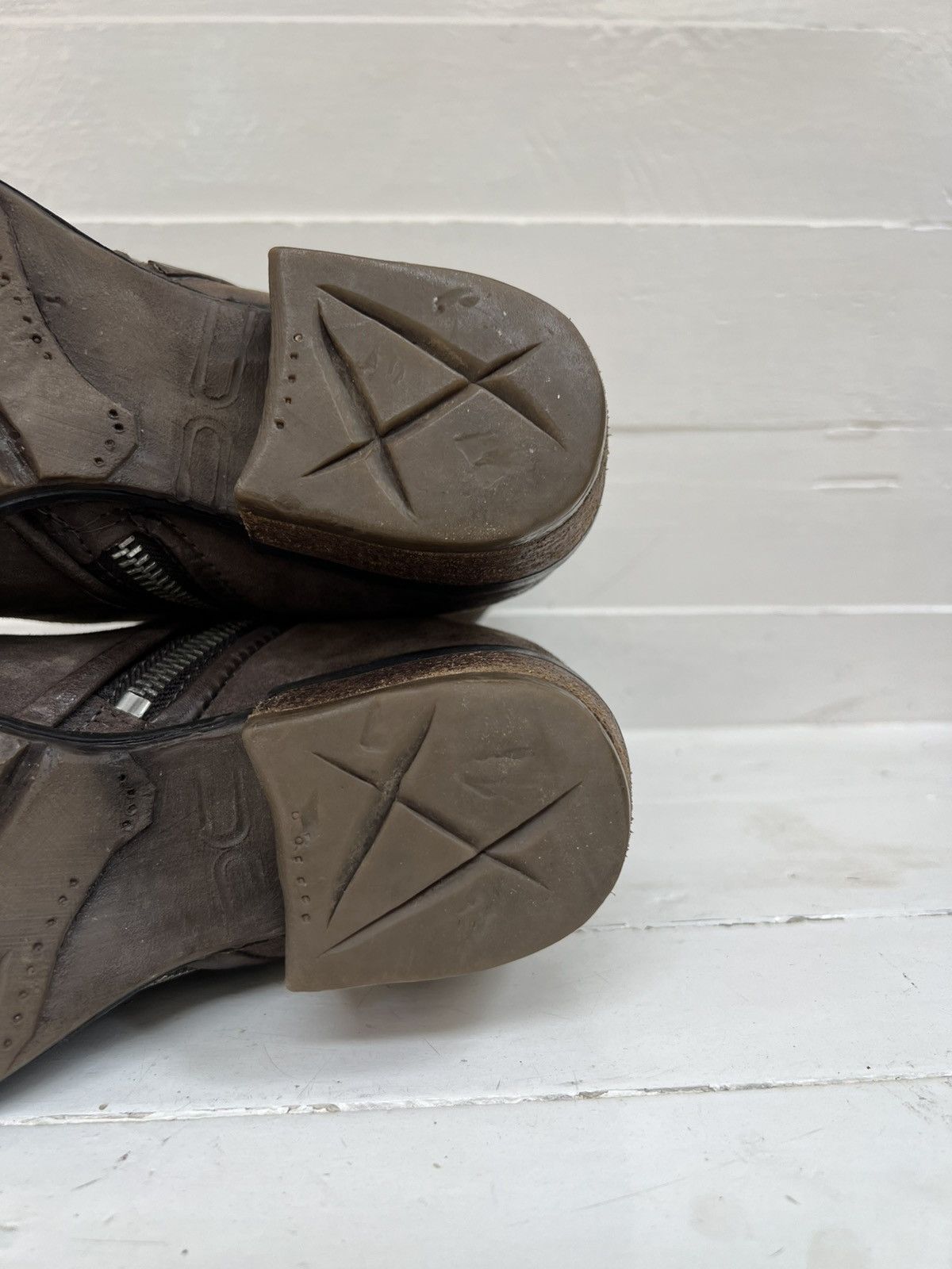 A.S.98 AS 98 Leather Boots Avant Garde KimRii x Guidi design Size US 7 / IT 37 - 13 Thumbnail