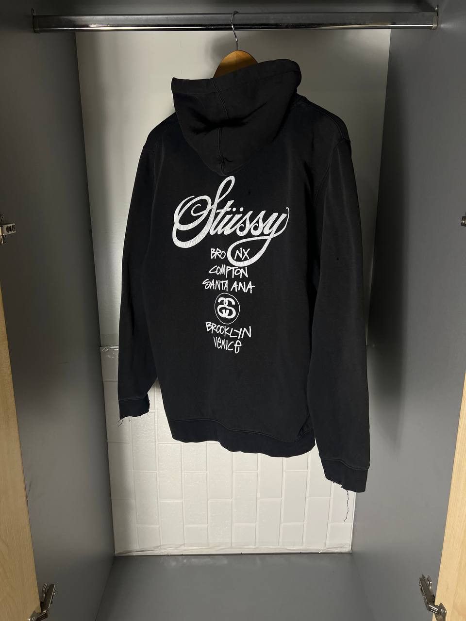 Stussy VINTAGE STUSSY ZIP HOODIE JACKET RETRO Y2K SK8 90s Size US XL / EU 56 / 4 - 12 Thumbnail