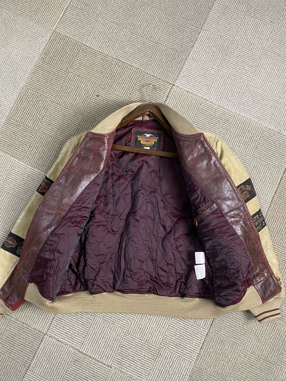 Harley Davidson Vtg Harley Davidson ‘Loud Pipes Save Lives’ Leather Jacket Size US M / EU 48-50 / 2 - 9 Thumbnail