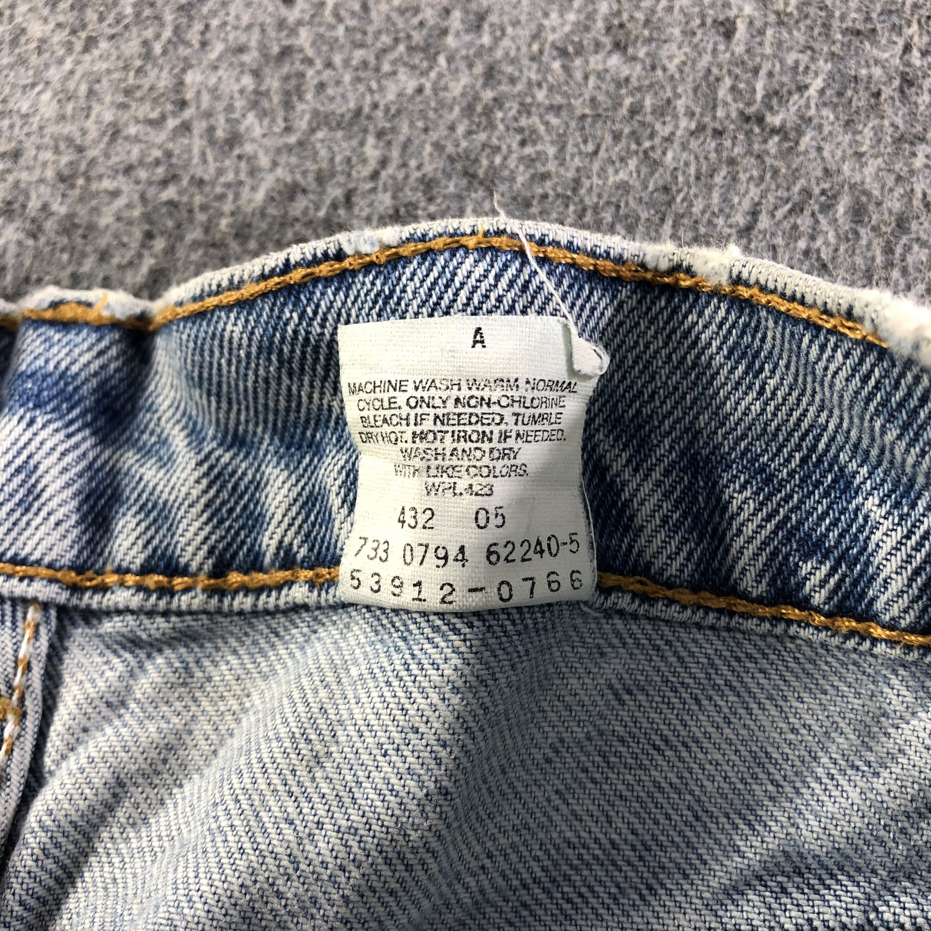 Levi's Vintage Light Wash Levis 912 Jeans-J4263 Size 25" / US 0 / IT 36 - 10 Thumbnail