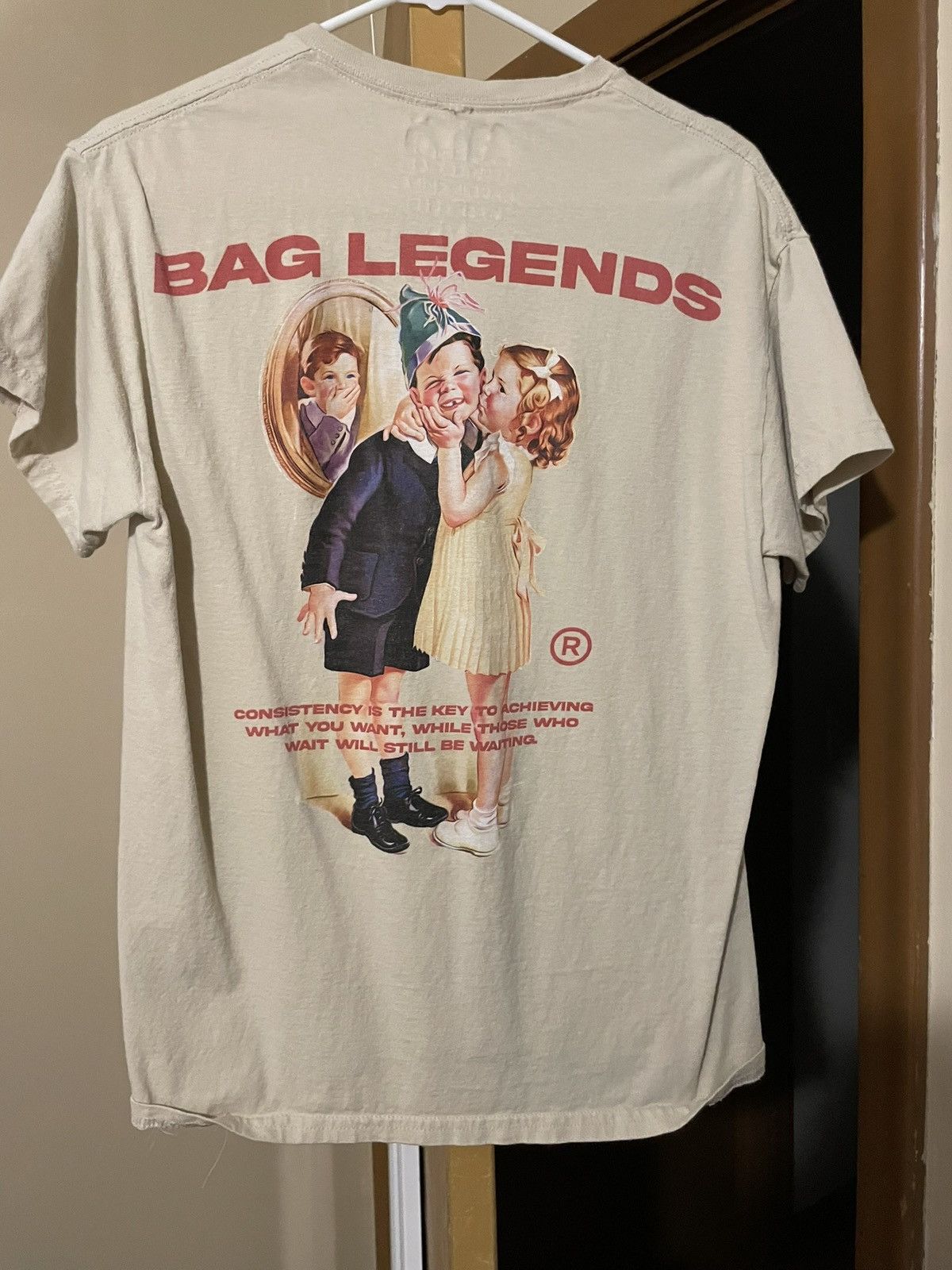 Members Only × Other Bag legends beige tee Size US M / EU 48-50 / 2 - 3 Thumbnail