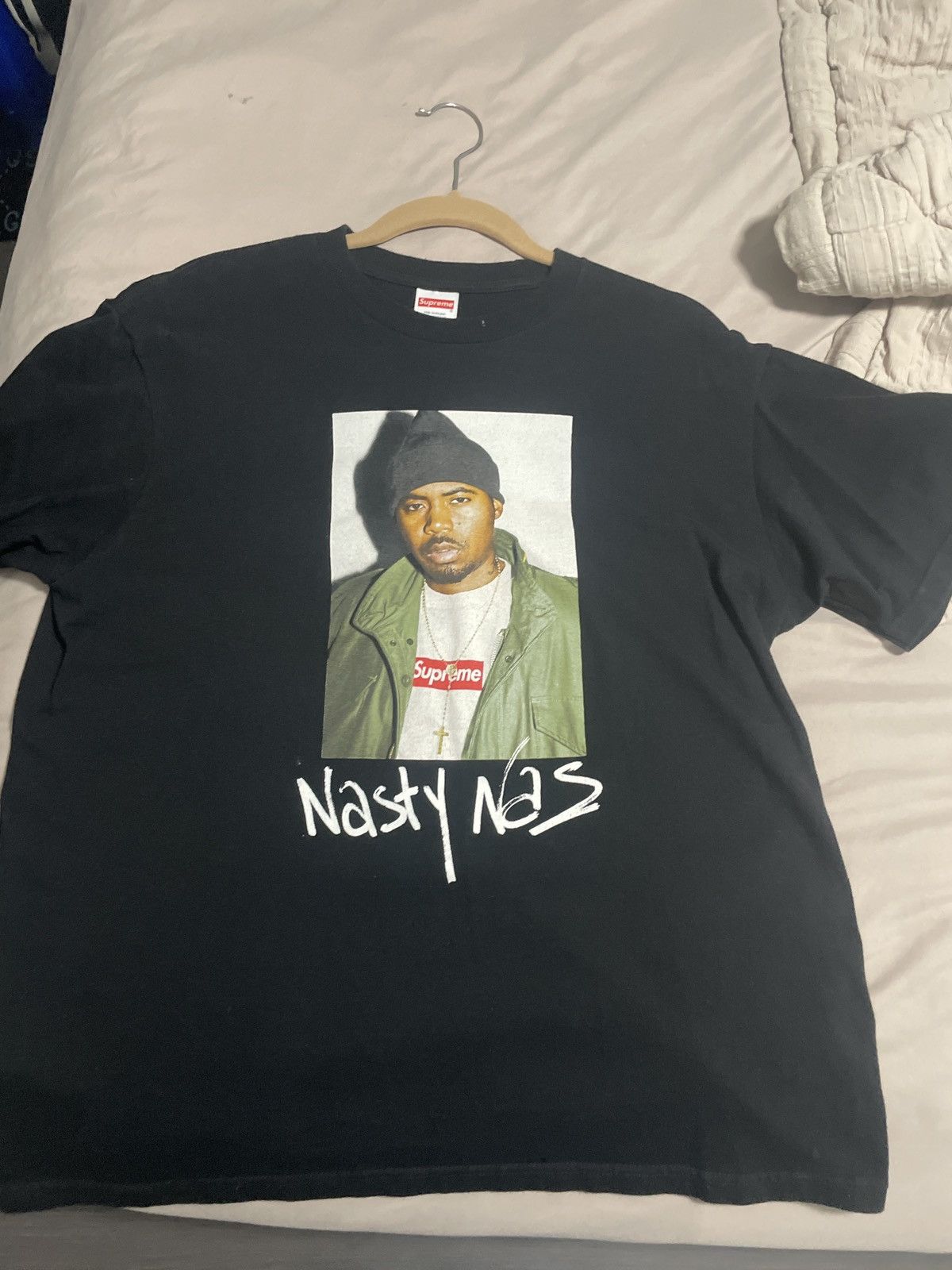Supreme Supreme x Nasty Nas Tee Size US M / EU 48-50 / 2 - 1 Thumbnail