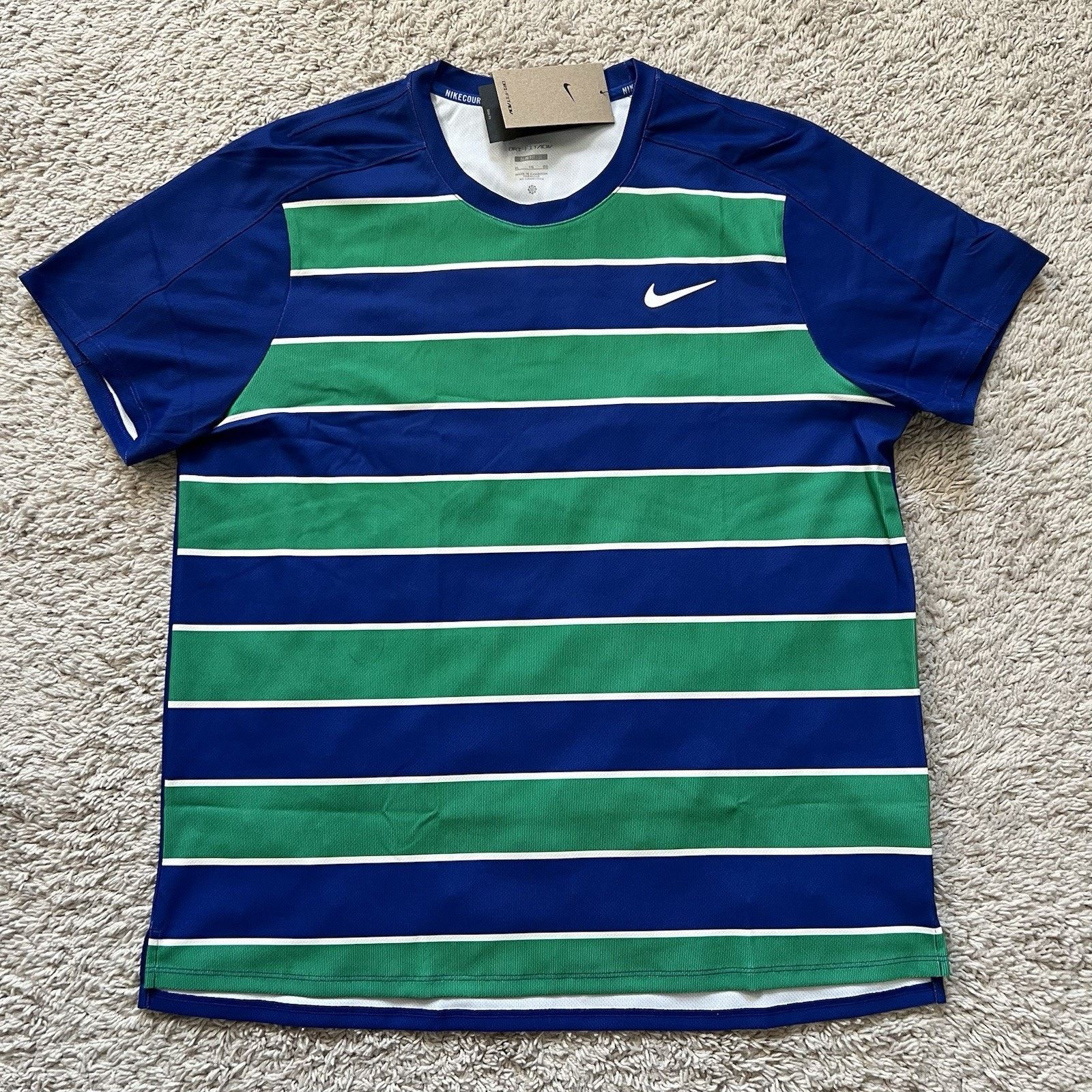 Nike Nike Court Advantage Dri-fit ADV Tennis Shirt Tee Men's XL Size XL / US 12-14 / IT 48-50 - 6 Thumbnail
