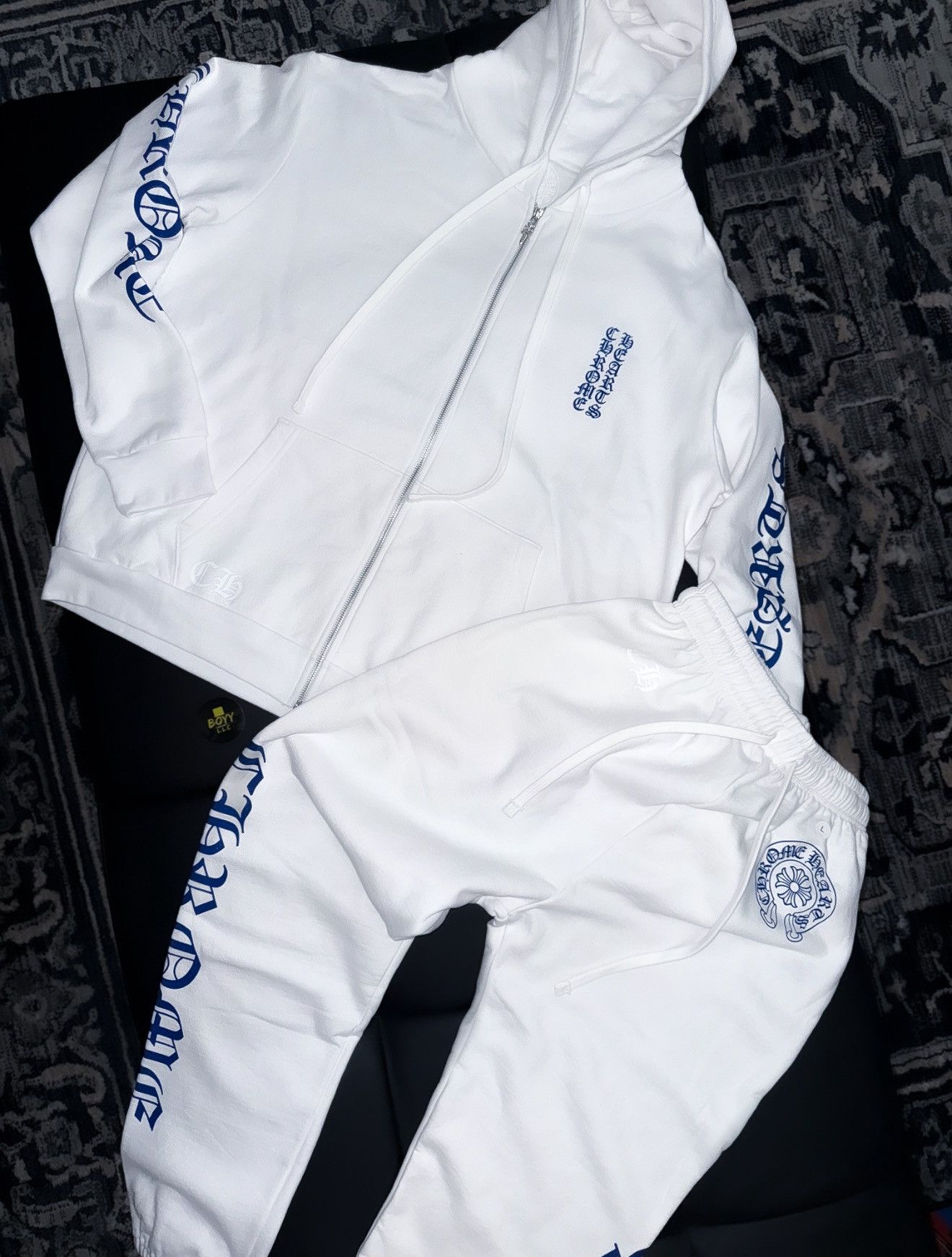 Chrome Hearts Chrome hearts logo sweatsuit Size US XL / EU 56 / 4 - 1 Thumbnail