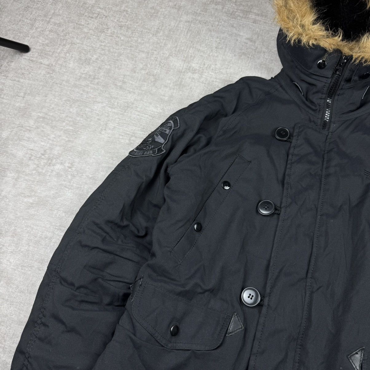 Alpha Industries Vintage Alpha Industries Parka Jacket Size L / US 10 / IT 46 - 3 Thumbnail