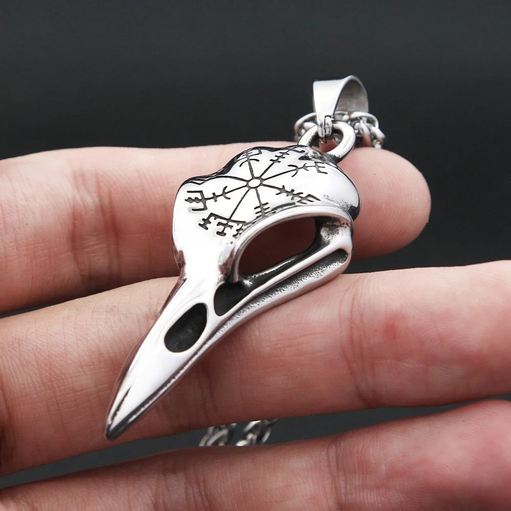 Other Crow Head Pendant Necklace Size ONE SIZE - 2 Thumbnail