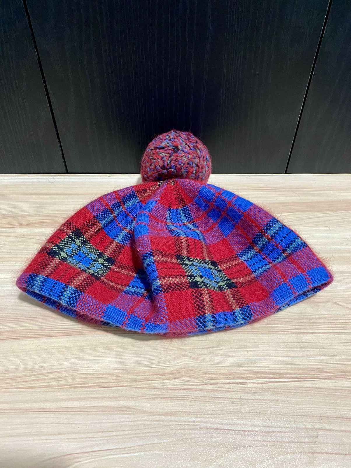 Vivienne Westwood Vivienne westwood Mohair beret Checkered plaid Size ONE SIZE - 3 Thumbnail