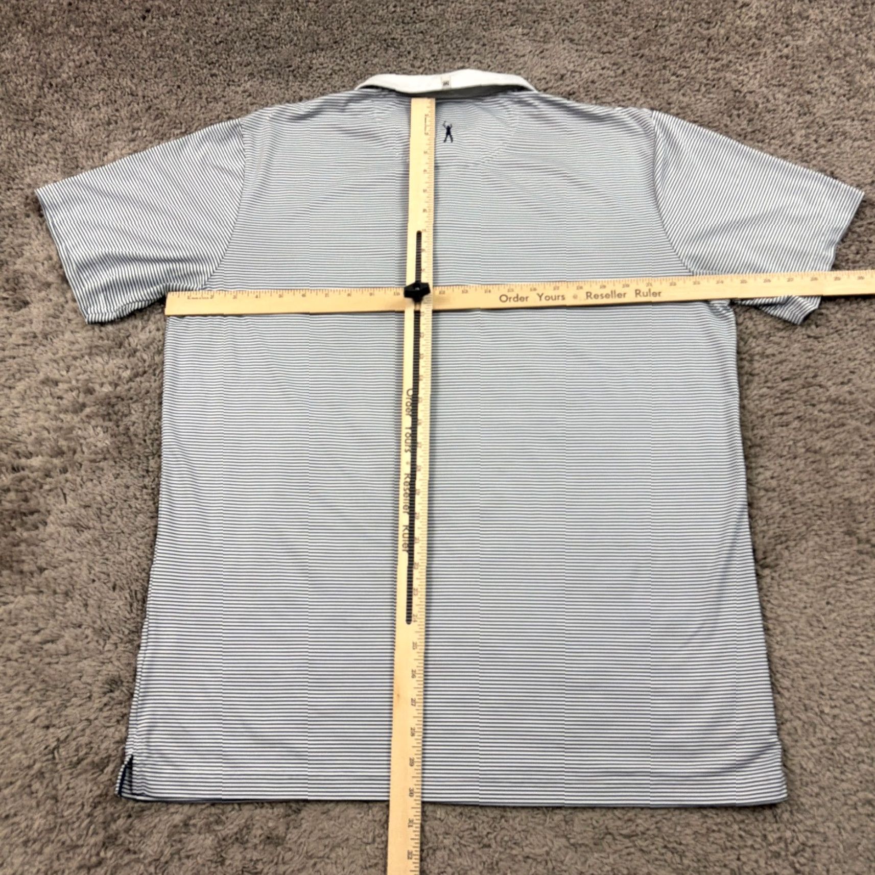 Mizzen+Main Mizzen+Main Shirt Mens XL Blue Polo Performance Stretch Short Sleeve Breathable Polo Shirt Mulitfit? (Note: Original title words used; no additions) Size US XL / EU 56 / 4 - 6 Thumbnail