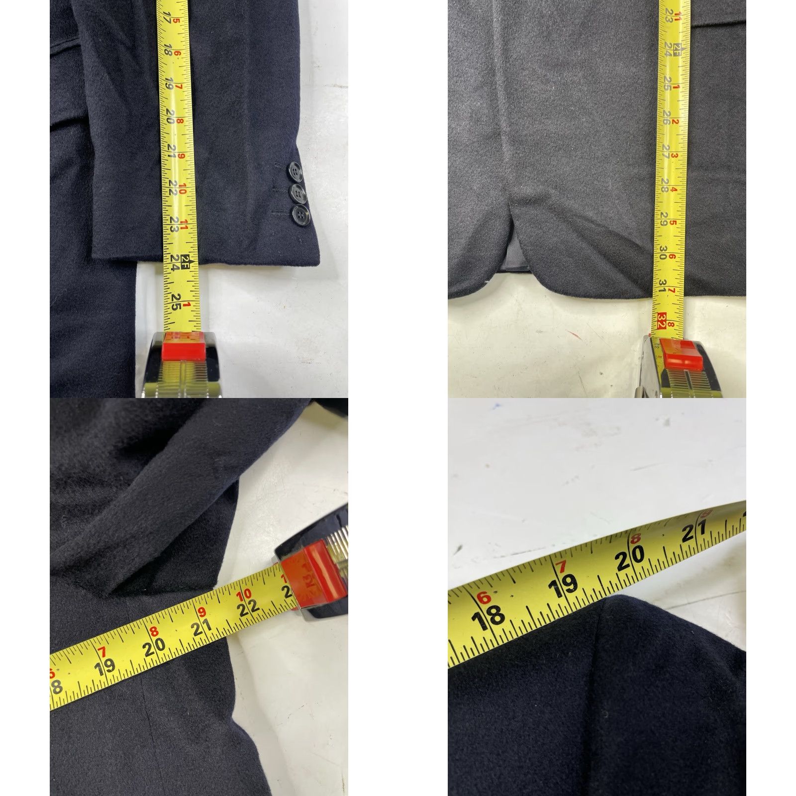 Pal Zileri Pal Zileri Loro Piana Italy Blazer Jacket 100% Cashmere Mens 40R Navy Sport Coat Size 40R - 8 Thumbnail
