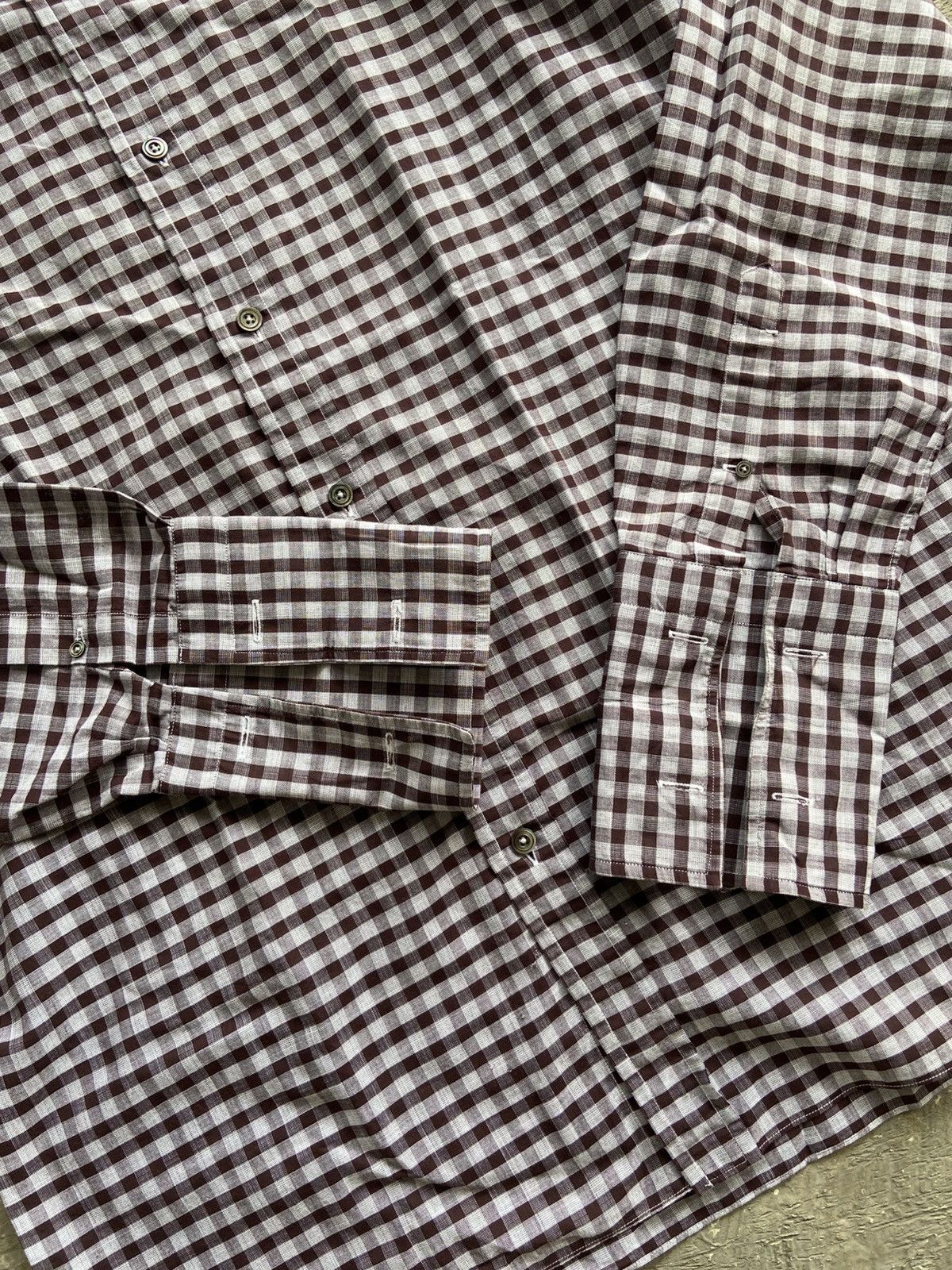 Tom Ford 2000s Tom Ford - Gingham Button Up Shirt “Retail $500+” Size US XL / EU 56 / 4 - 8 Thumbnail