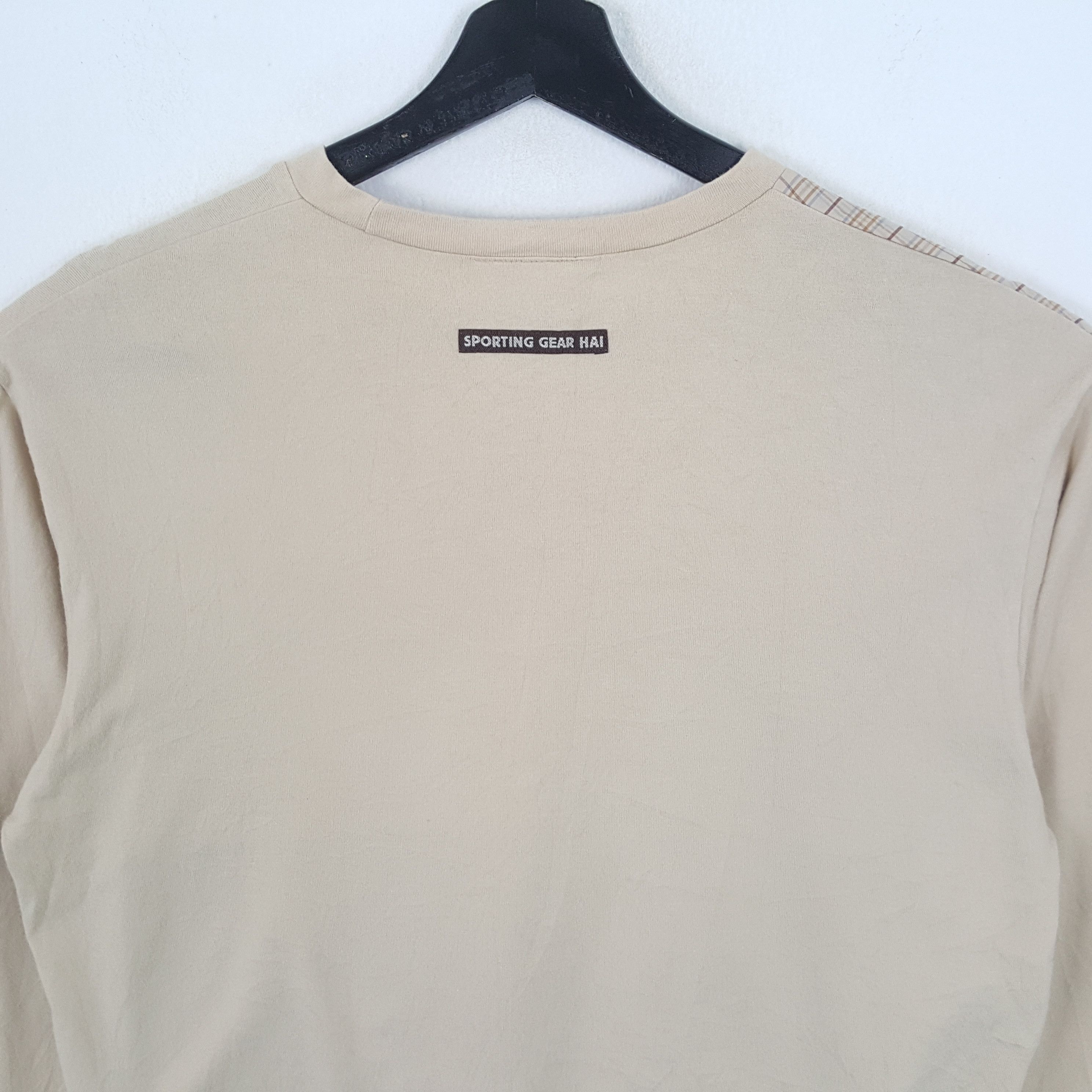 Hai Sporting Gear × Issey Miyake × Vintage HAI SPORTING GEAR Designer Brand ISSEY MIYAKE Tshirt Size US L / EU 52-54 / 3 - 4 Thumbnail