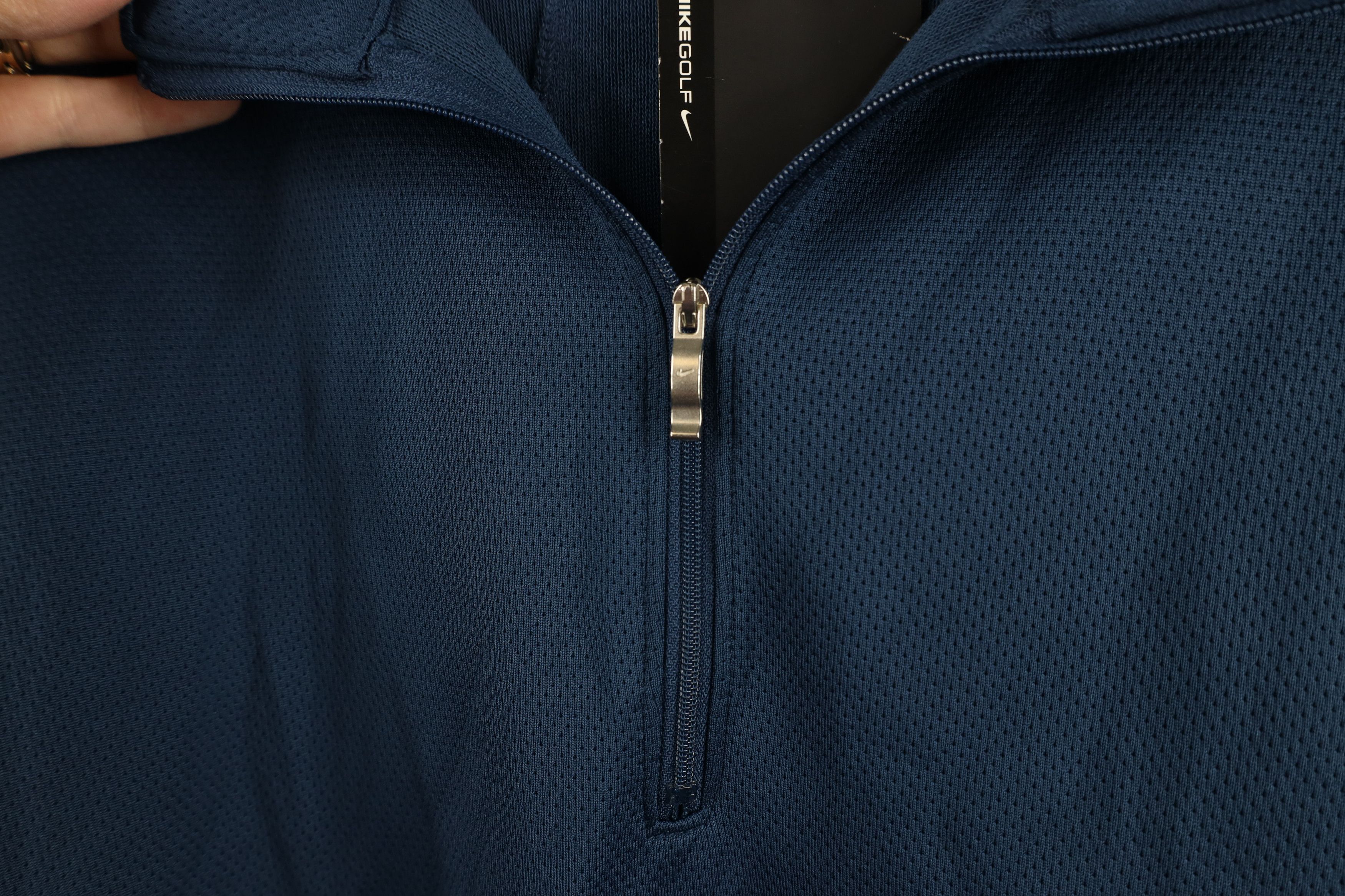 Nike New Nike Golf Mini Swoosh Thermal Knit Half Zip Sweater Size US XL / EU 56 / 4 - 6 Thumbnail