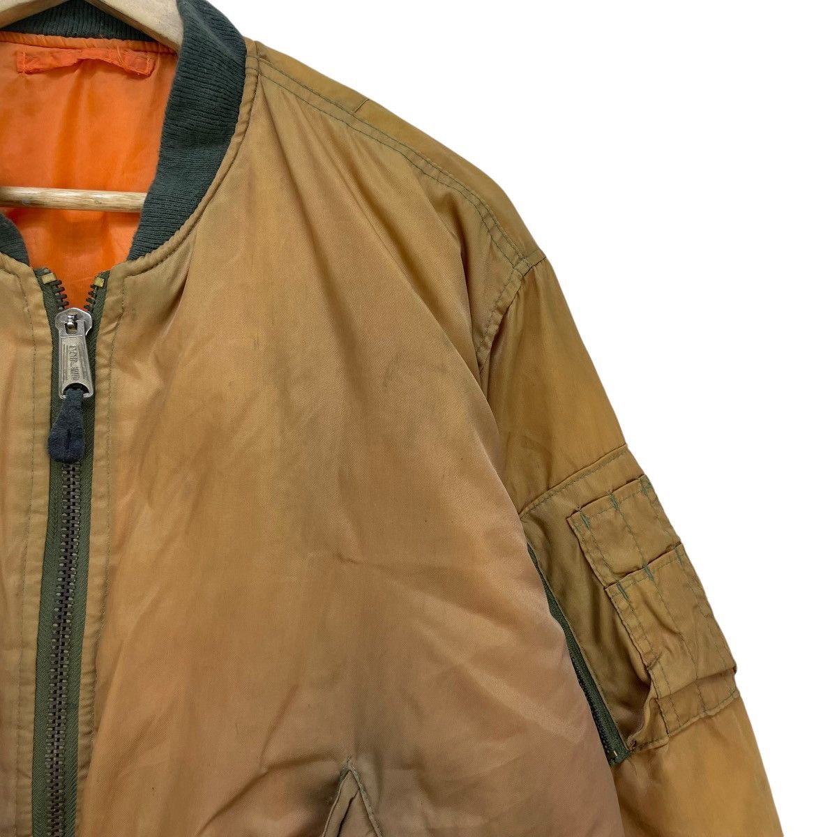 Japanese Brand Vintage Phatom Military Bomber Flight Jacket Ma 1 Size US M / EU 48-50 / 2 - 4 Thumbnail