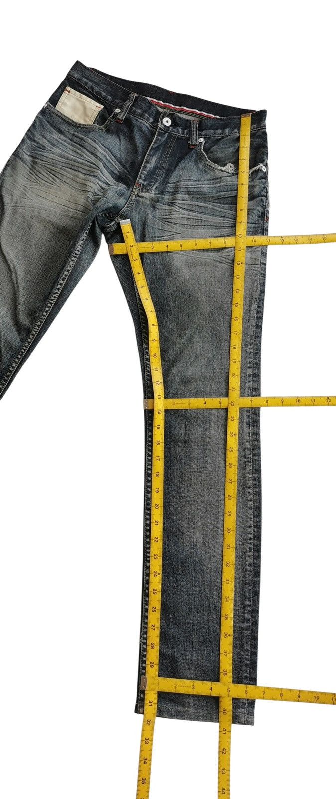 Boycott Boycott Japan Jeans Clawmark Looklike Style Hedi Slimane Size US 30 / EU 46 - 12 Thumbnail