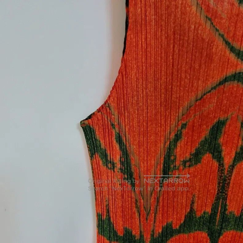 Issey Miyake Issey Miyake Orange Dress Size M / US 6-8 / IT 42-44 - 5 Thumbnail